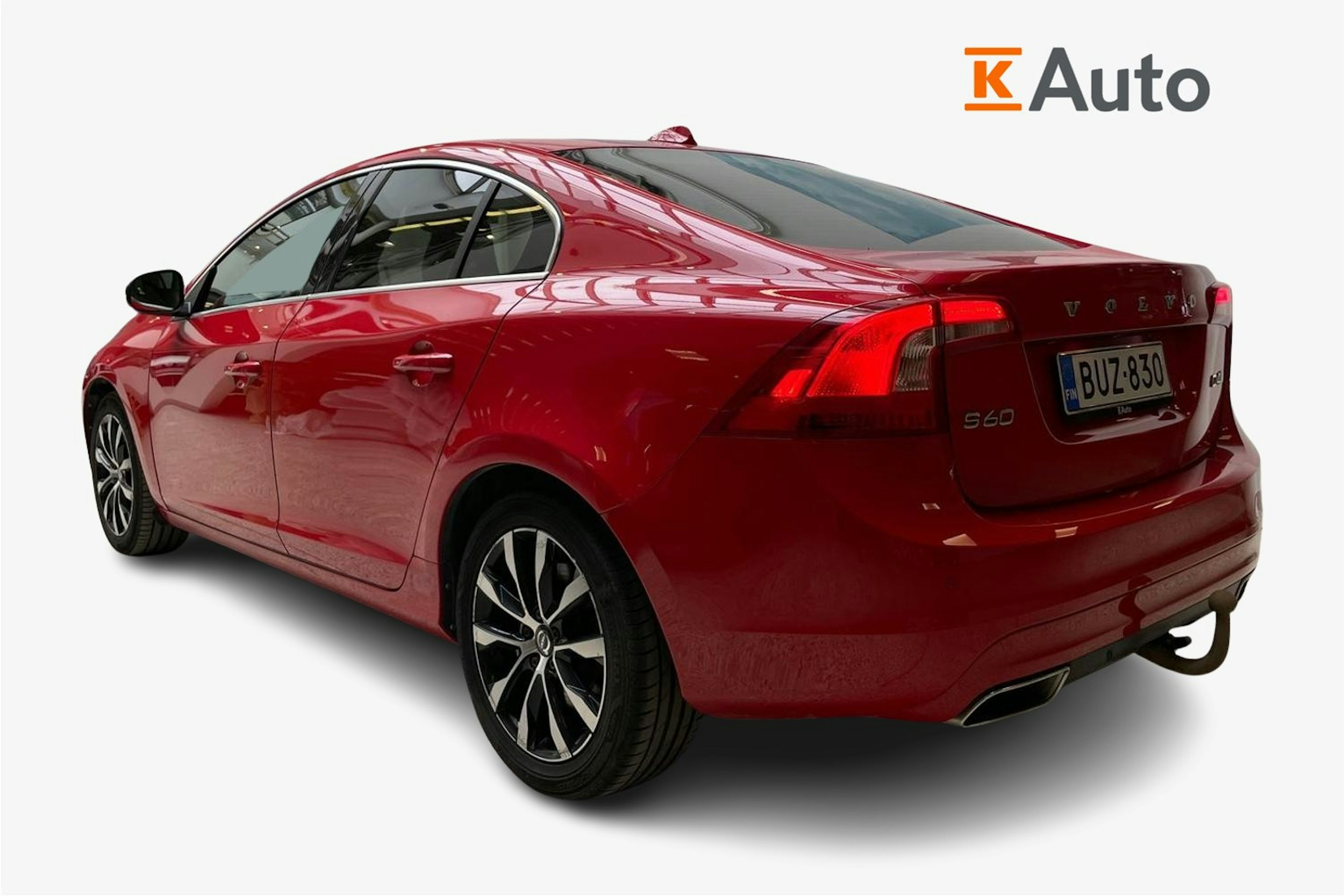punainen Volvo S60 2017 kuva 2.