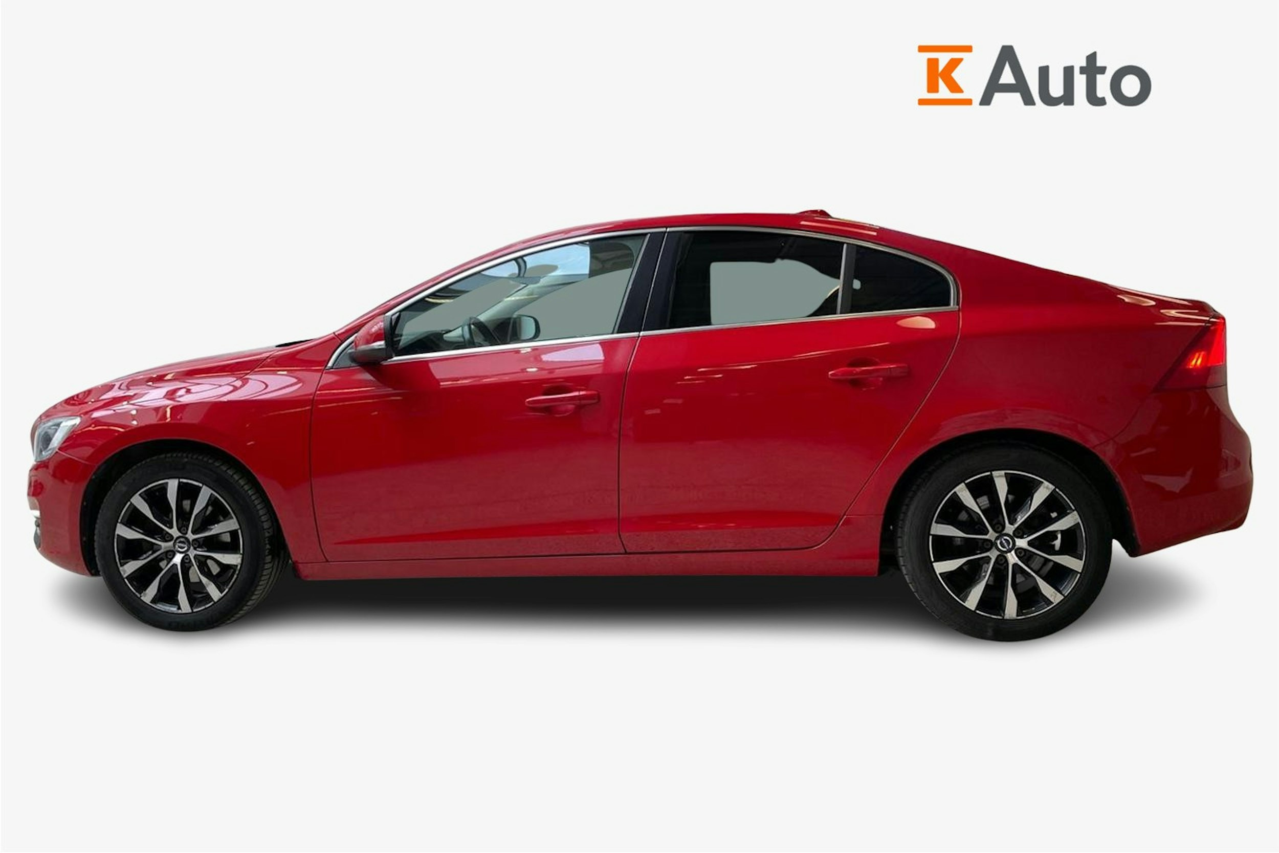 punainen Volvo S60 2017 kuva 6.