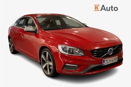 punainen Volvo S60 2017 kuva 1.