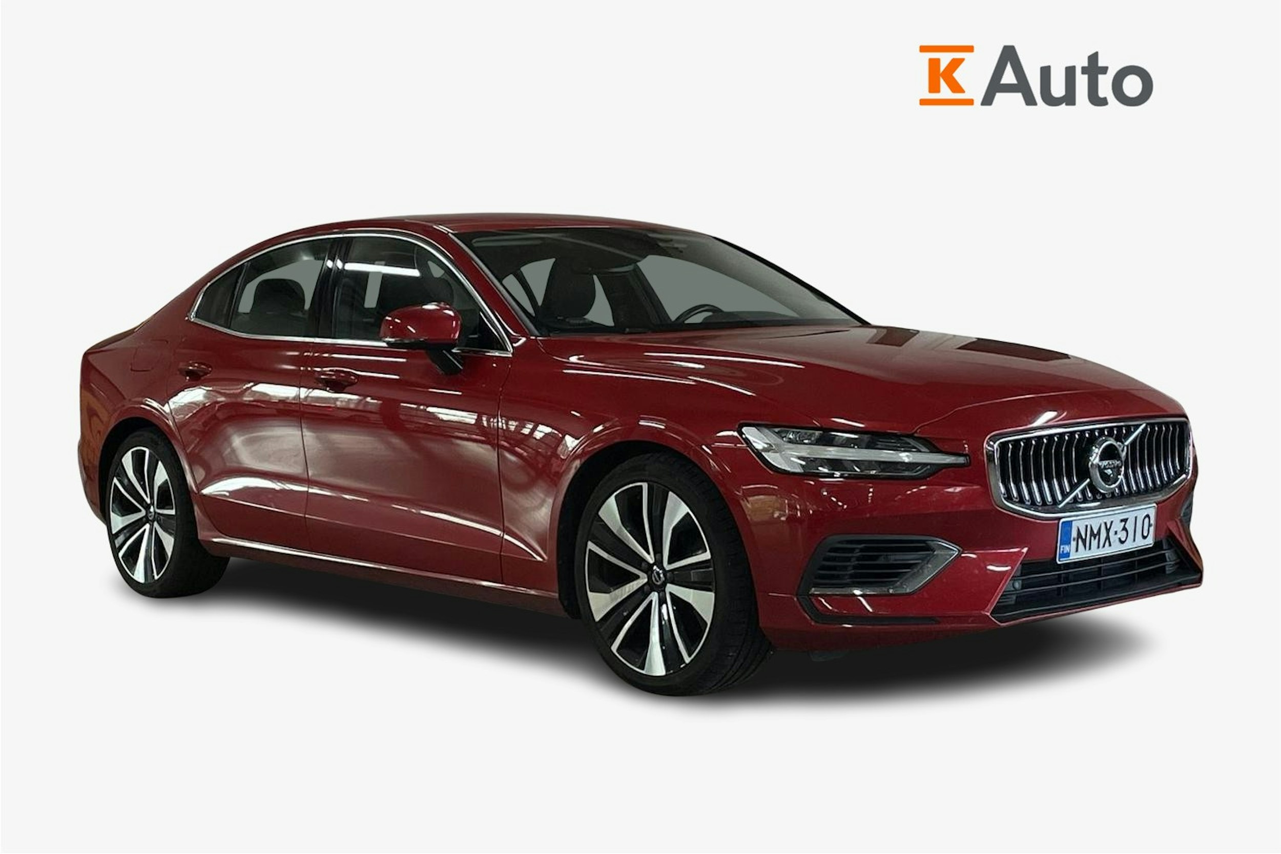 Punainen Volvo S60 2020 kuva 1.