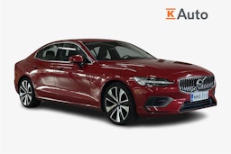 Punainen Volvo S60 2020 kuva 1.