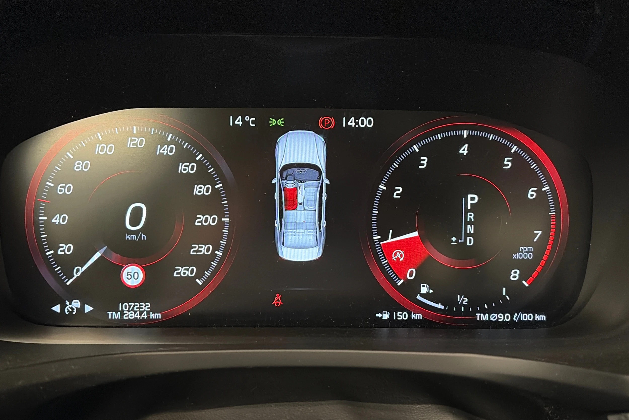 harmaa Volvo S60 2020 kuva 17.