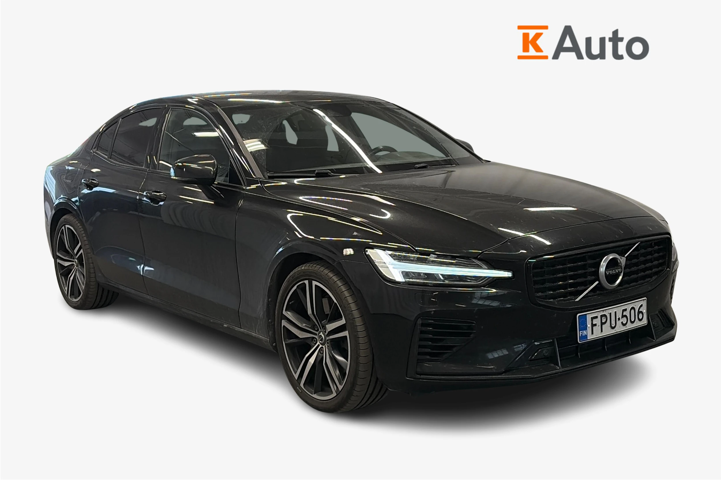 musta Volvo S60 2020 kuva 1.