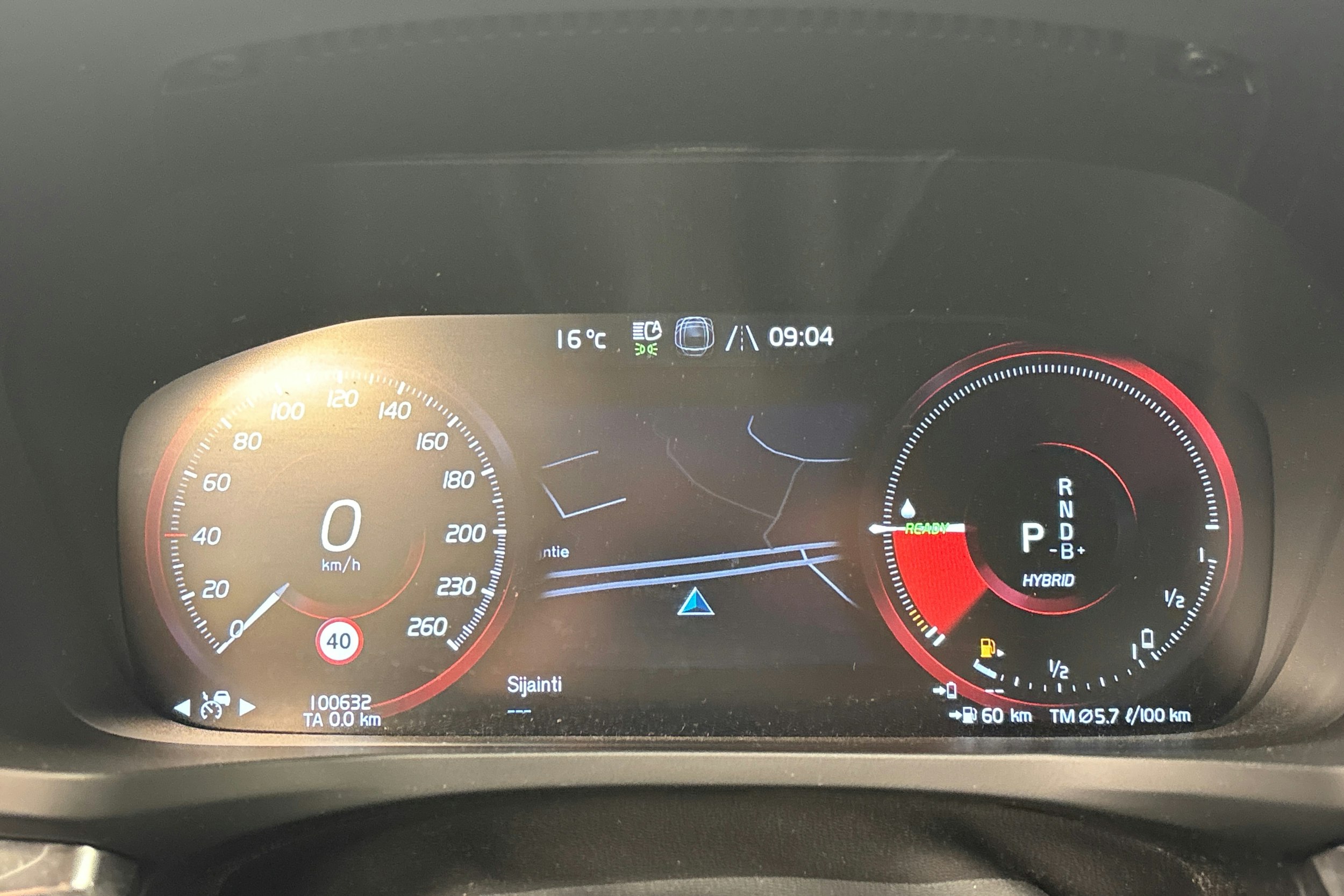 harmaa Volvo S60 2020 kuva 19.