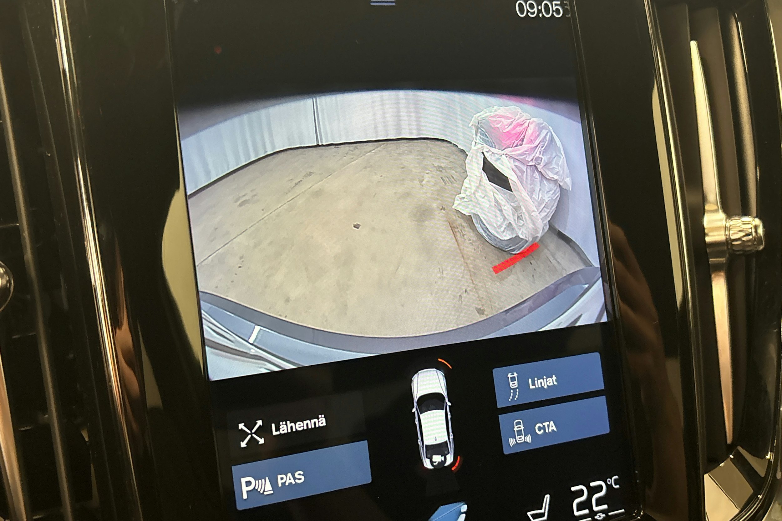 harmaa Volvo S60 2020 kuva 23.