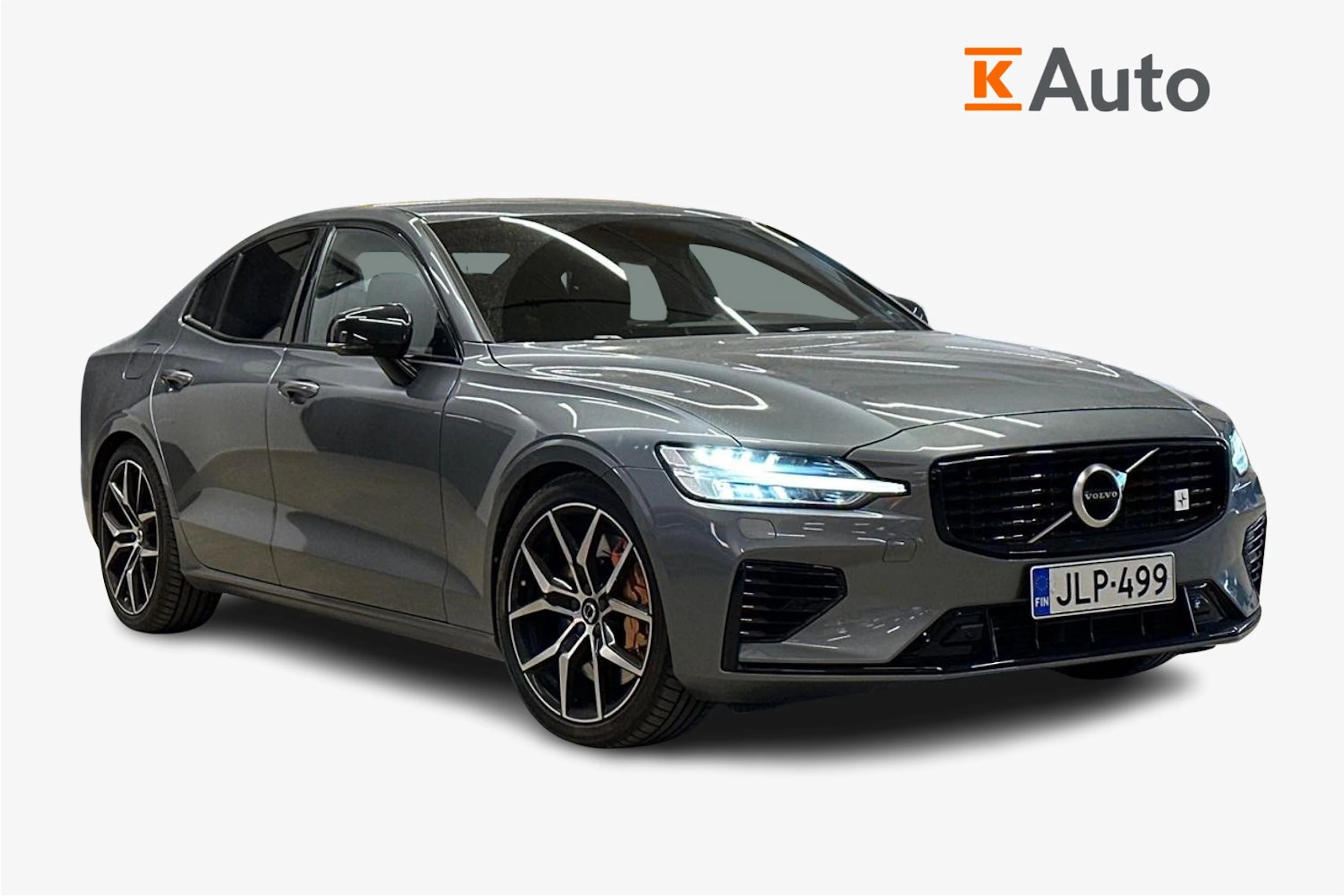 harmaa Volvo S60 2020 kuva 1.