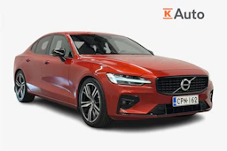 punainen Volvo S60 2021 kuva 1.