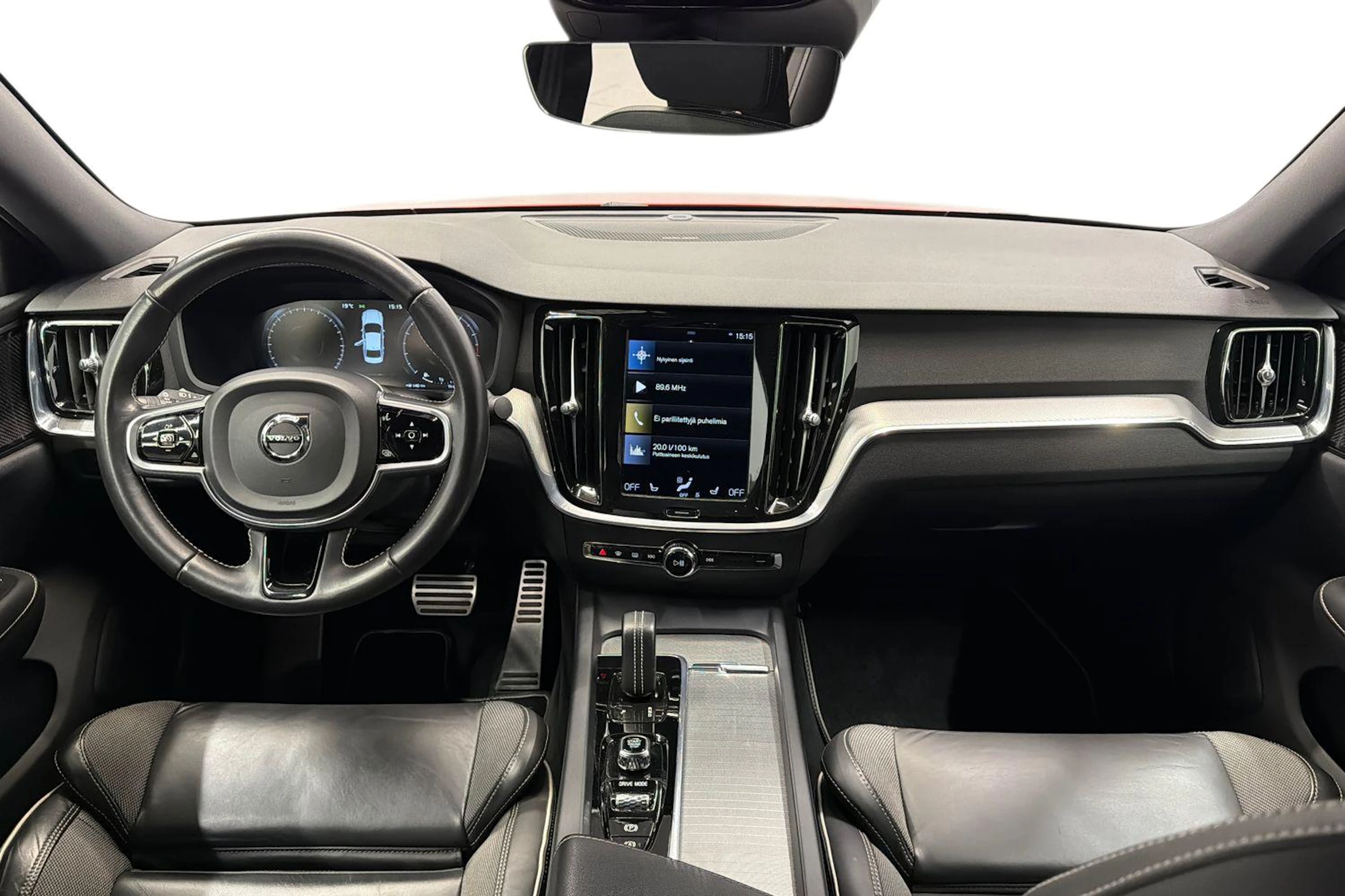 punainen Volvo S60 2021 kuva 9.