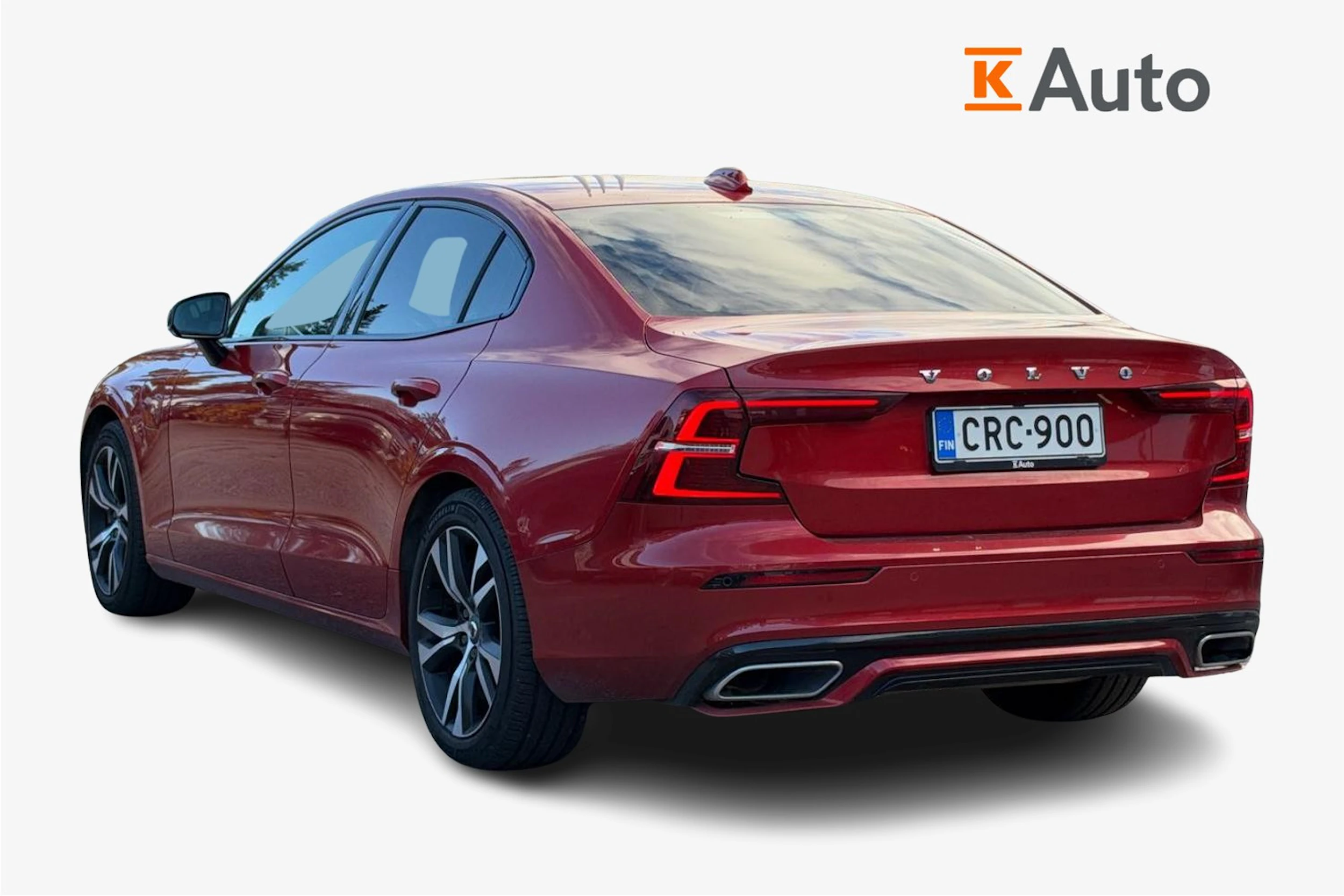 punainen Volvo S60 2021 kuva 2.