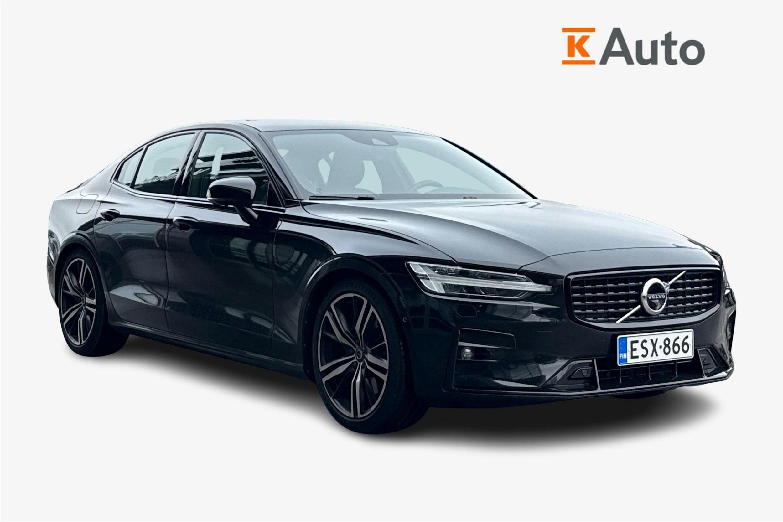 musta Volvo S60 2021 kuva 1.