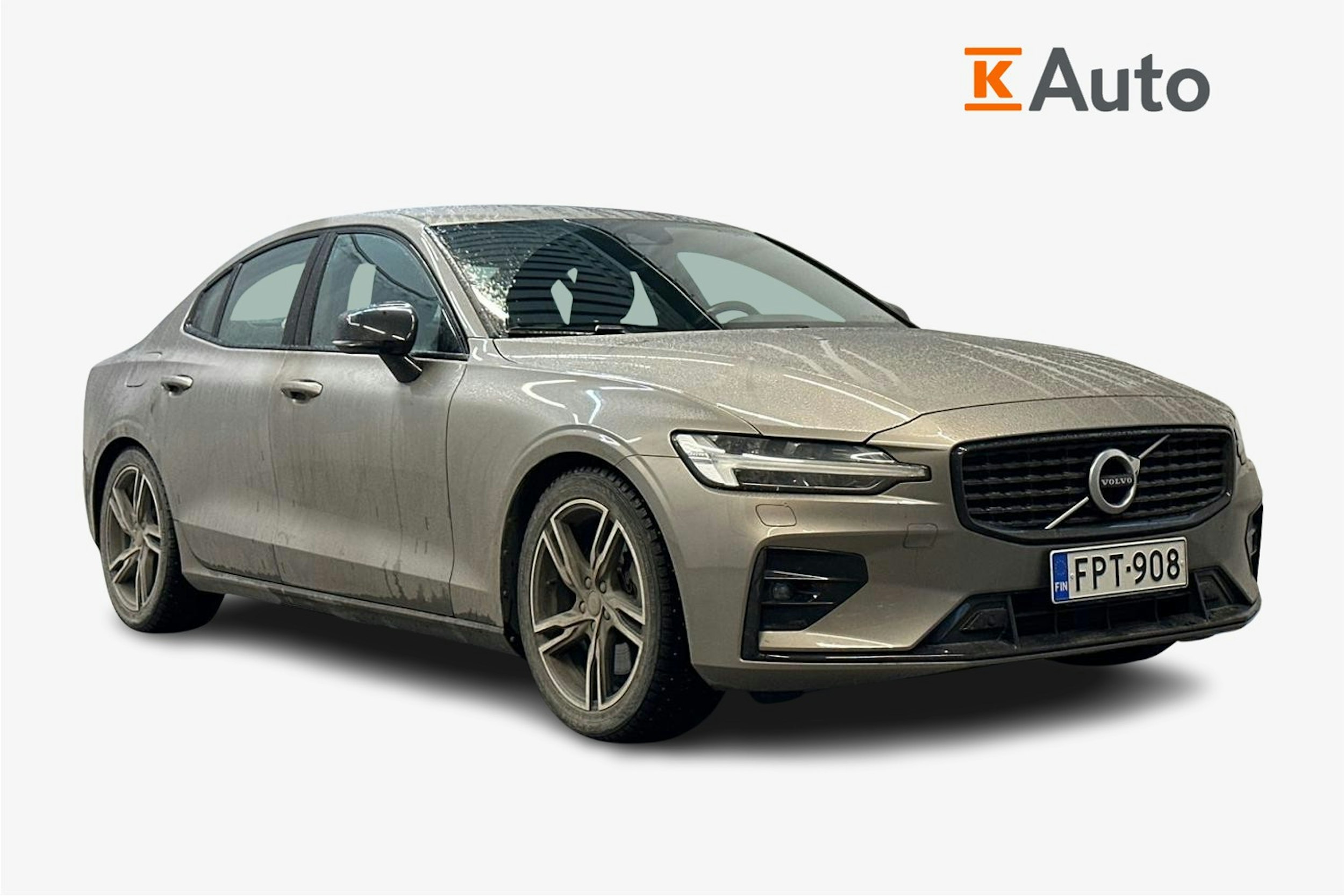 harmaa Volvo S60 2021 kuva 1.