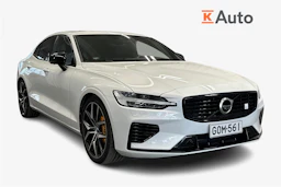 valkoinen Volvo S60 2021 kuva 1.
