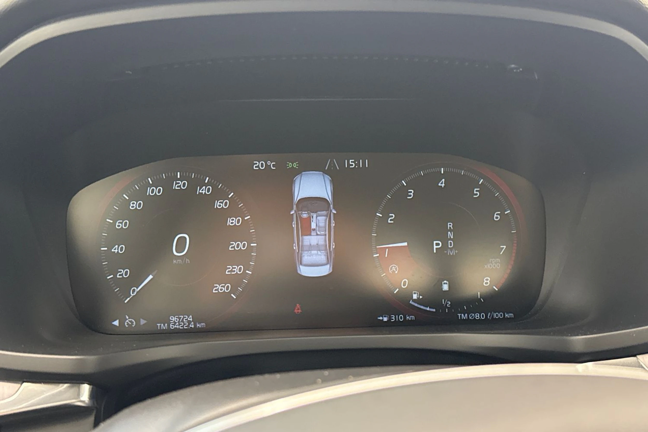 Harmaa Volvo S60 2021 kuva 16.