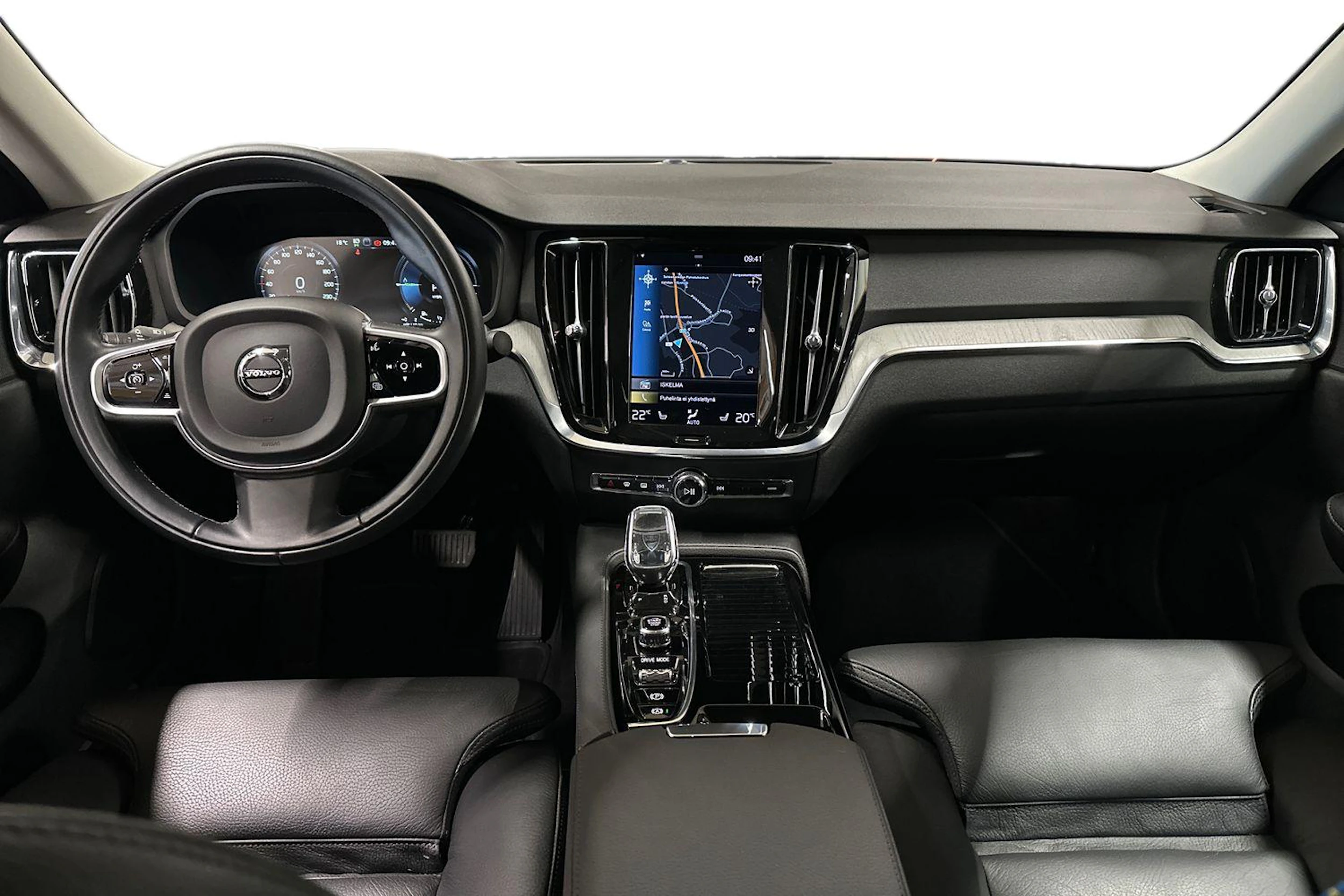 musta Volvo S60 2021 kuva 7.