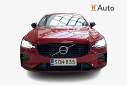punainen Volvo S60 2021 kuva 5.
