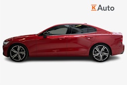 punainen Volvo S60 2021 kuva 6.