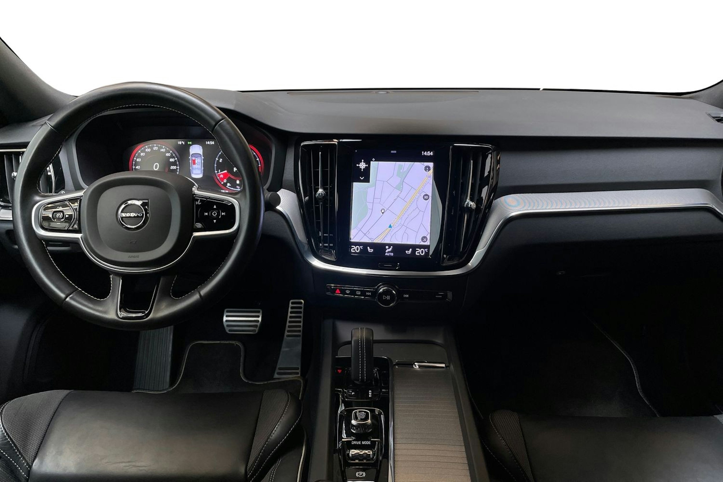 punainen Volvo S60 2021 kuva 9.