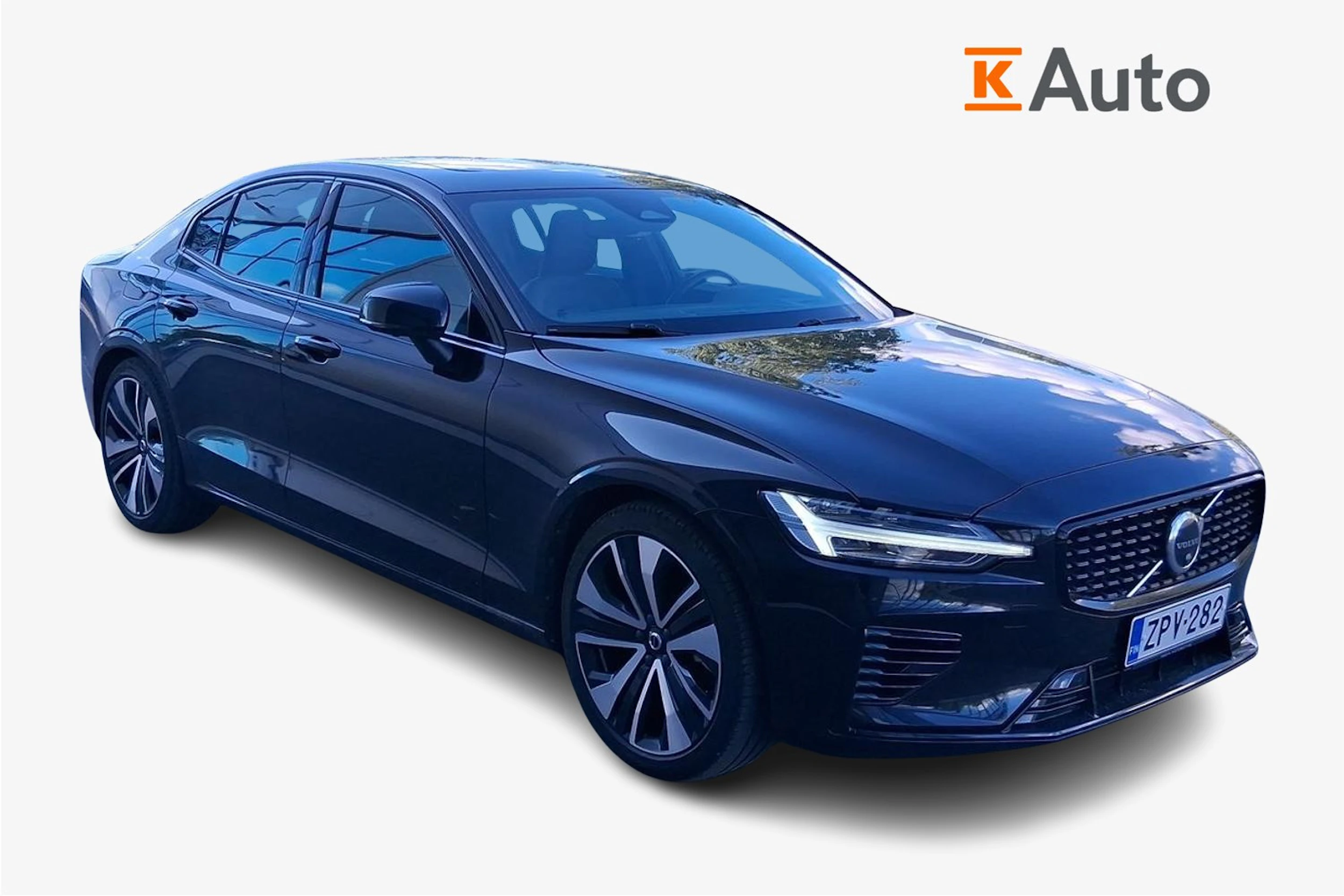 musta Volvo S60 2023 kuva 1.