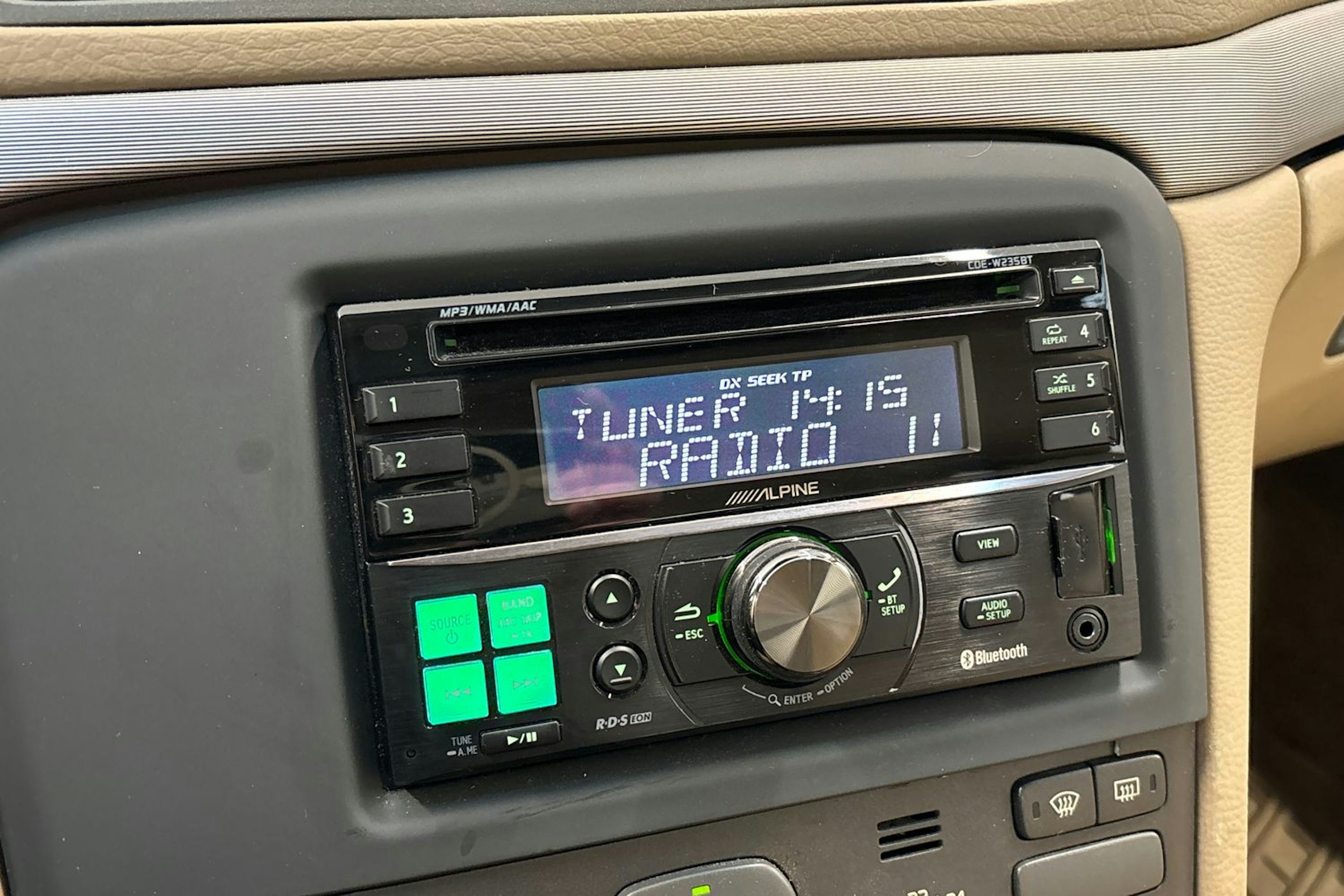 vihreä Volvo S80 2001 kuva 19.