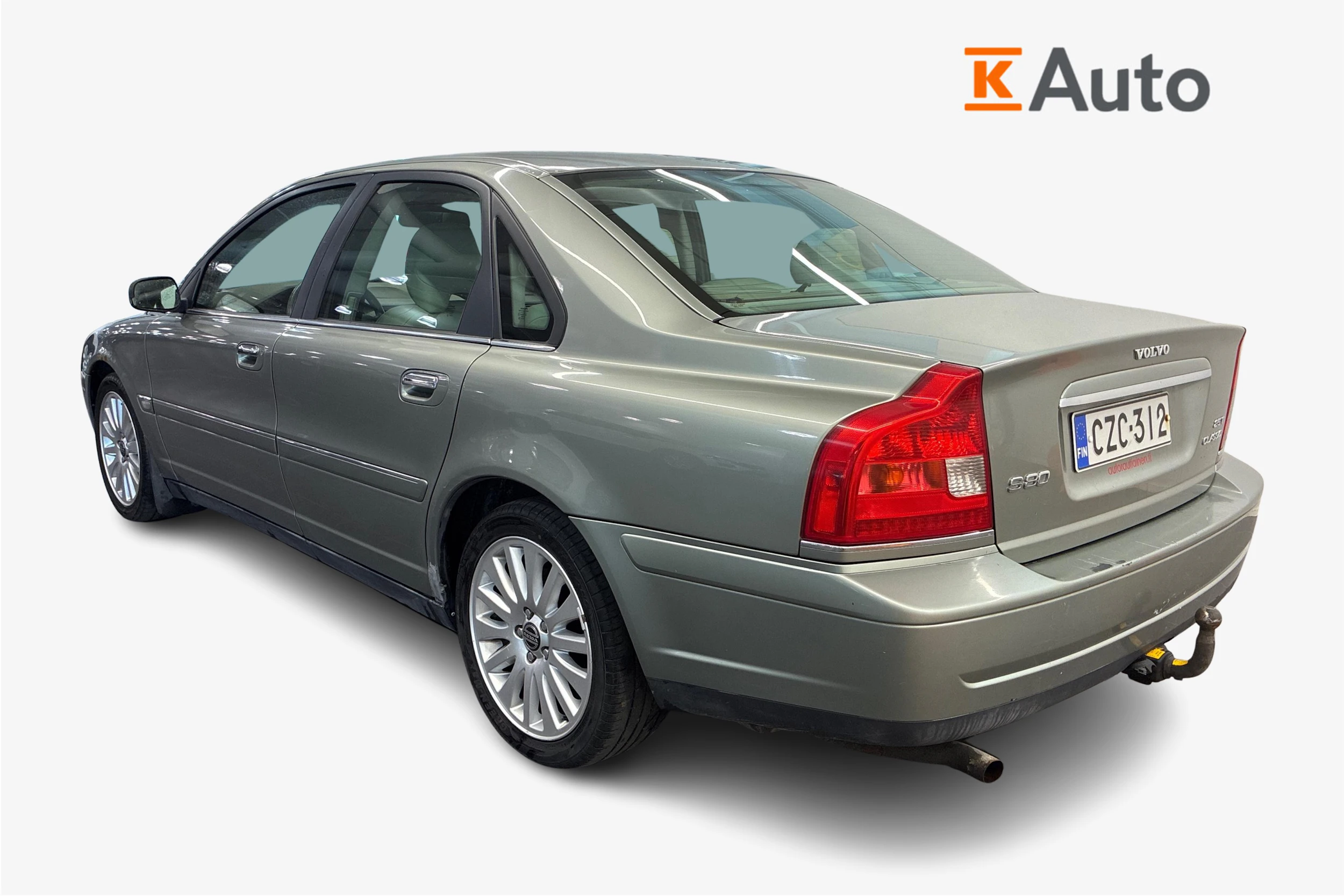 Vihreä Volvo S80 2006 kuva 3.