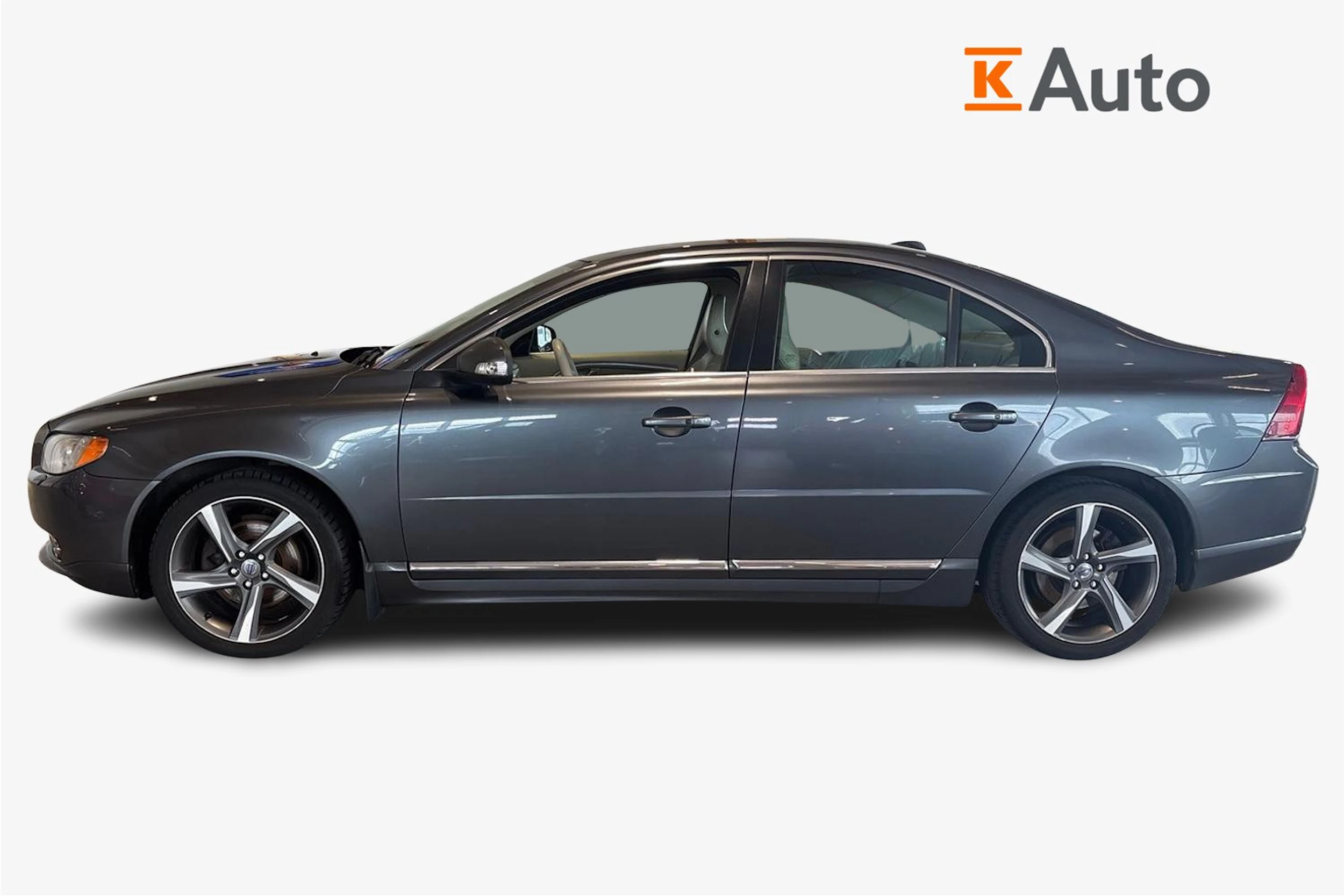 Harmaa Volvo S80 2009 kuva 5.