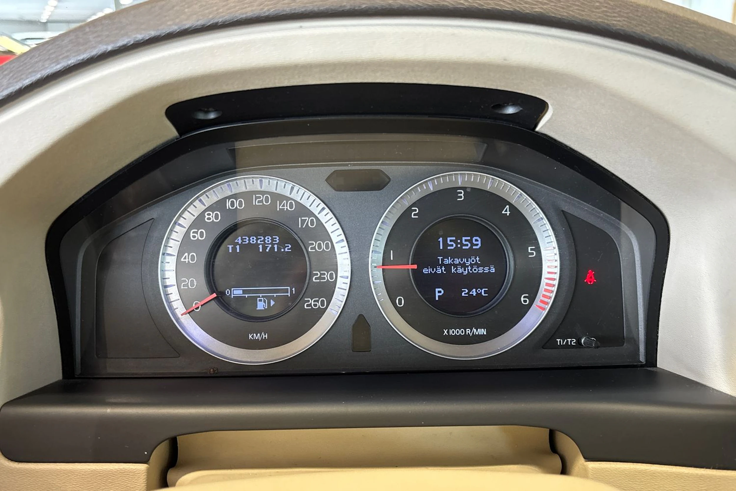 Harmaa Volvo S80 2009 kuva 12.