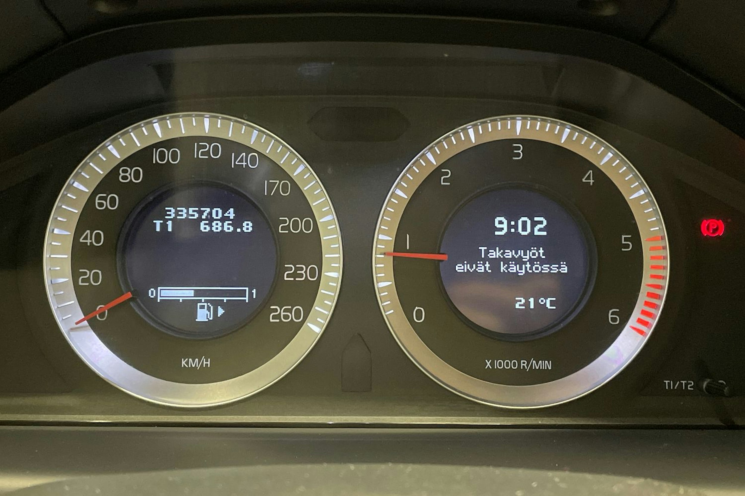 musta Volvo S80 2011 kuva 16.