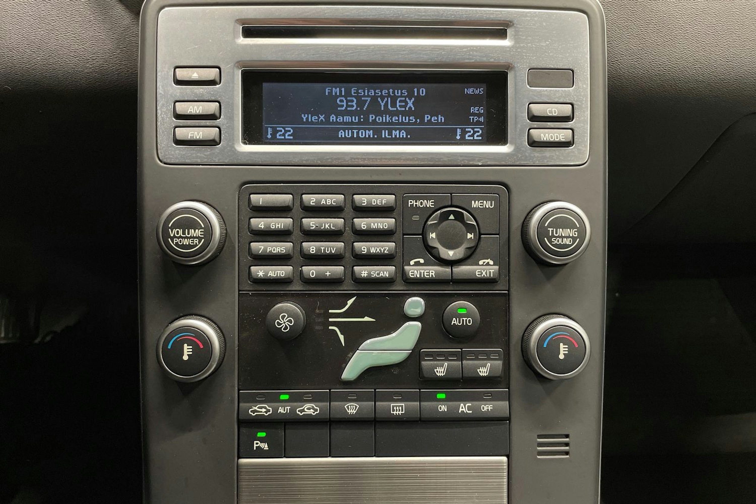 musta Volvo S80 2011 kuva 17.