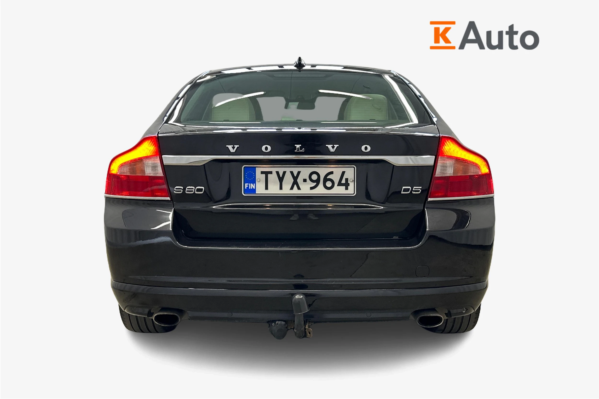 musta Volvo S80 2012 kuva 3.