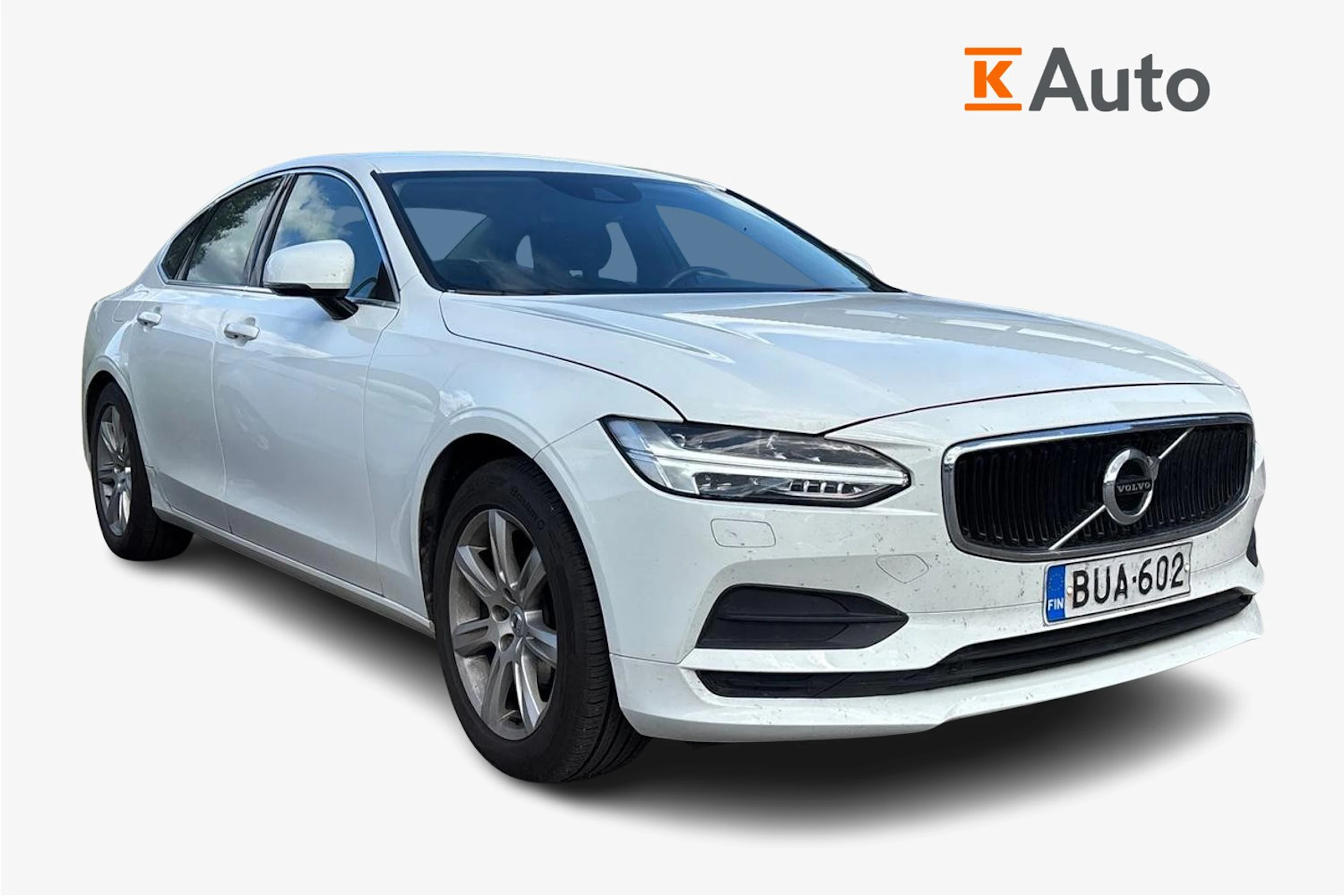 valkoinen Volvo S90 2017 kuva 1.