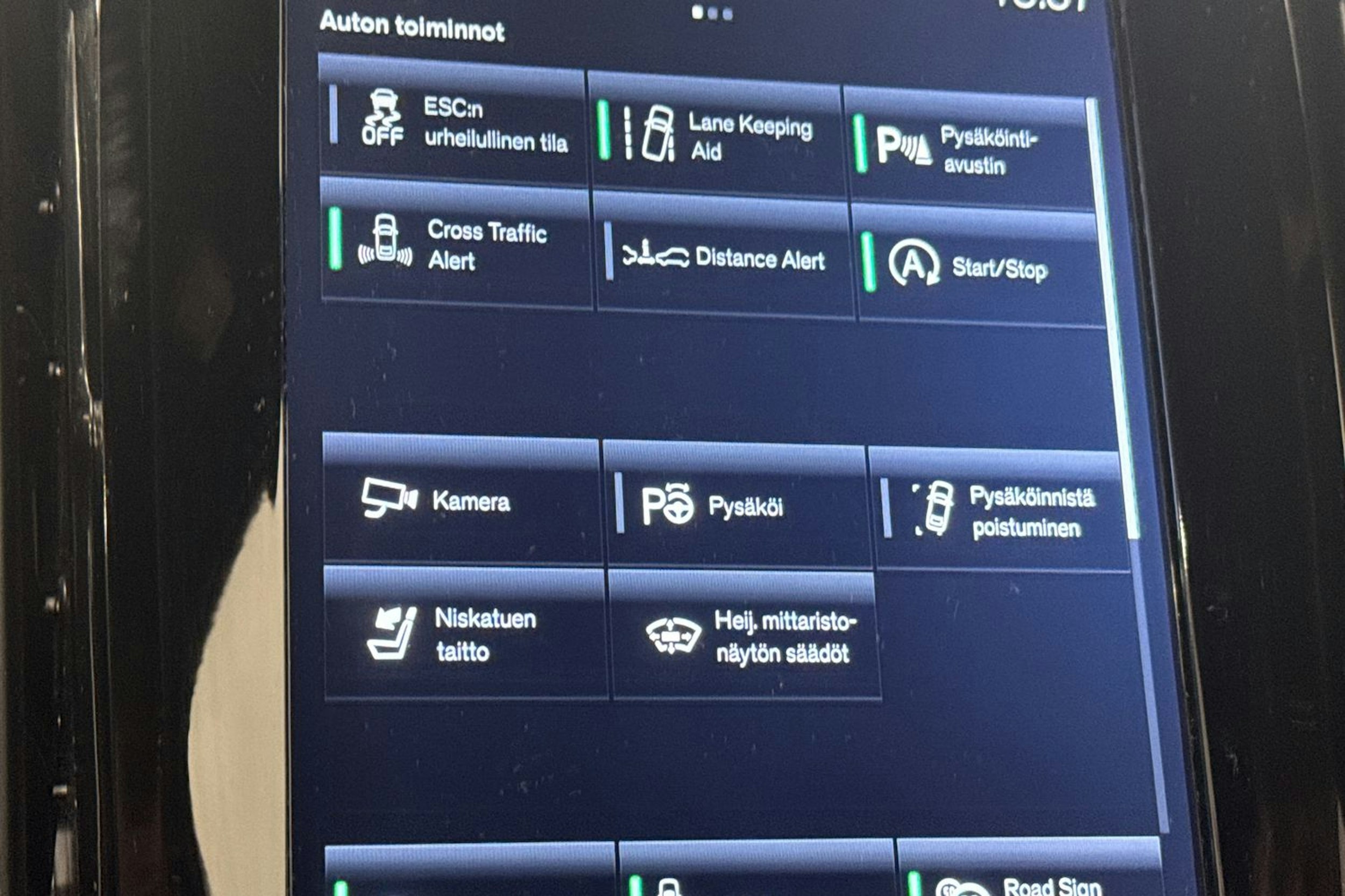 musta Volvo S90 2017 kuva 30.