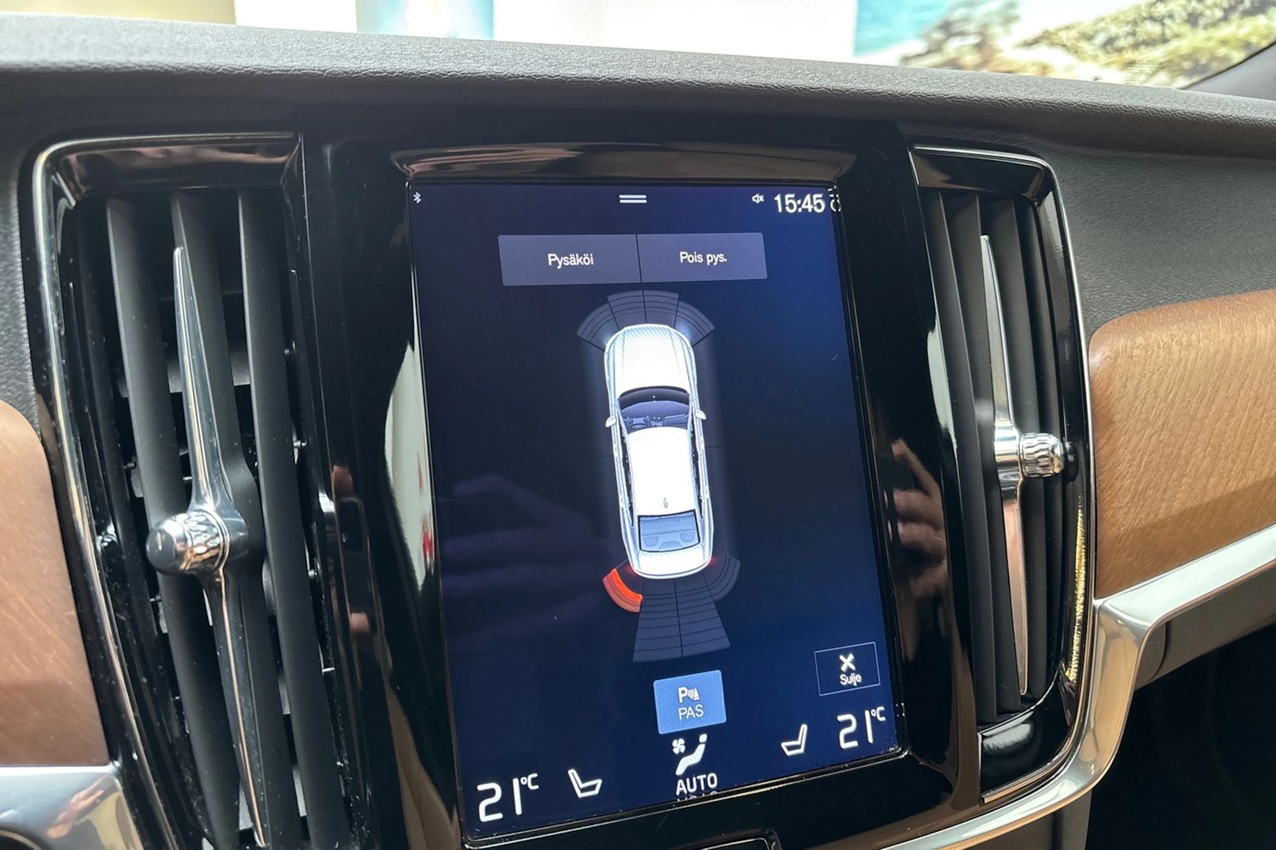 sininen Volvo S90 2017 kuva 24.