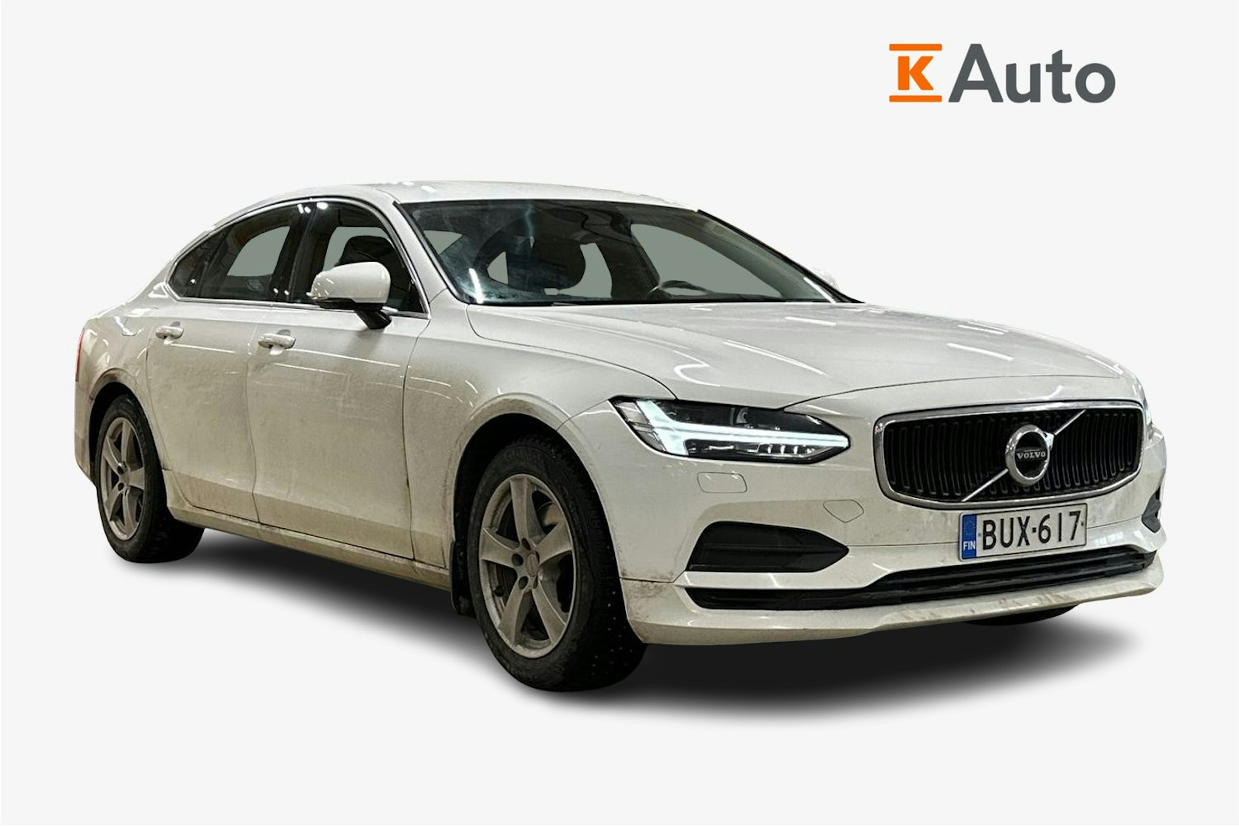valkoinen Volvo S90 2017 kuva 1.