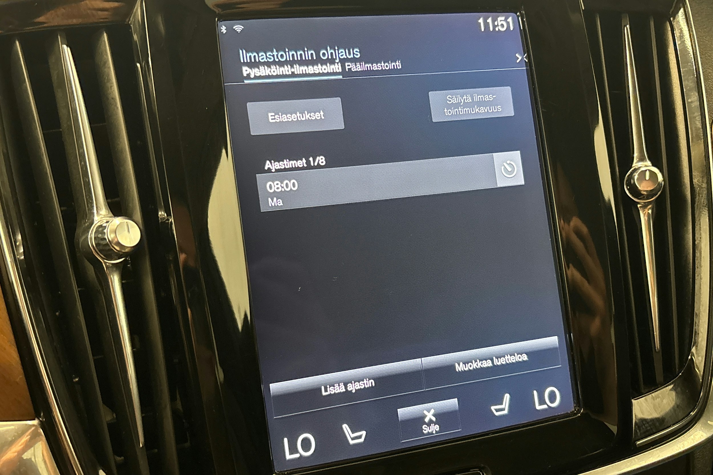 musta Volvo S90 2017 kuva 24.