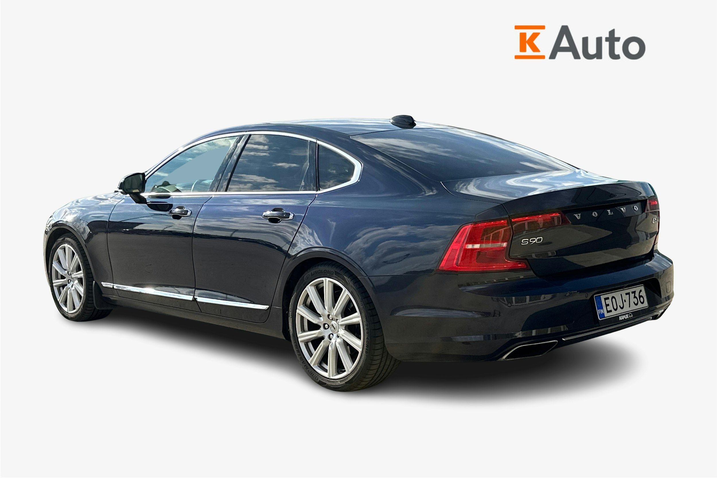 sininen Volvo S90 2017 kuva 2.