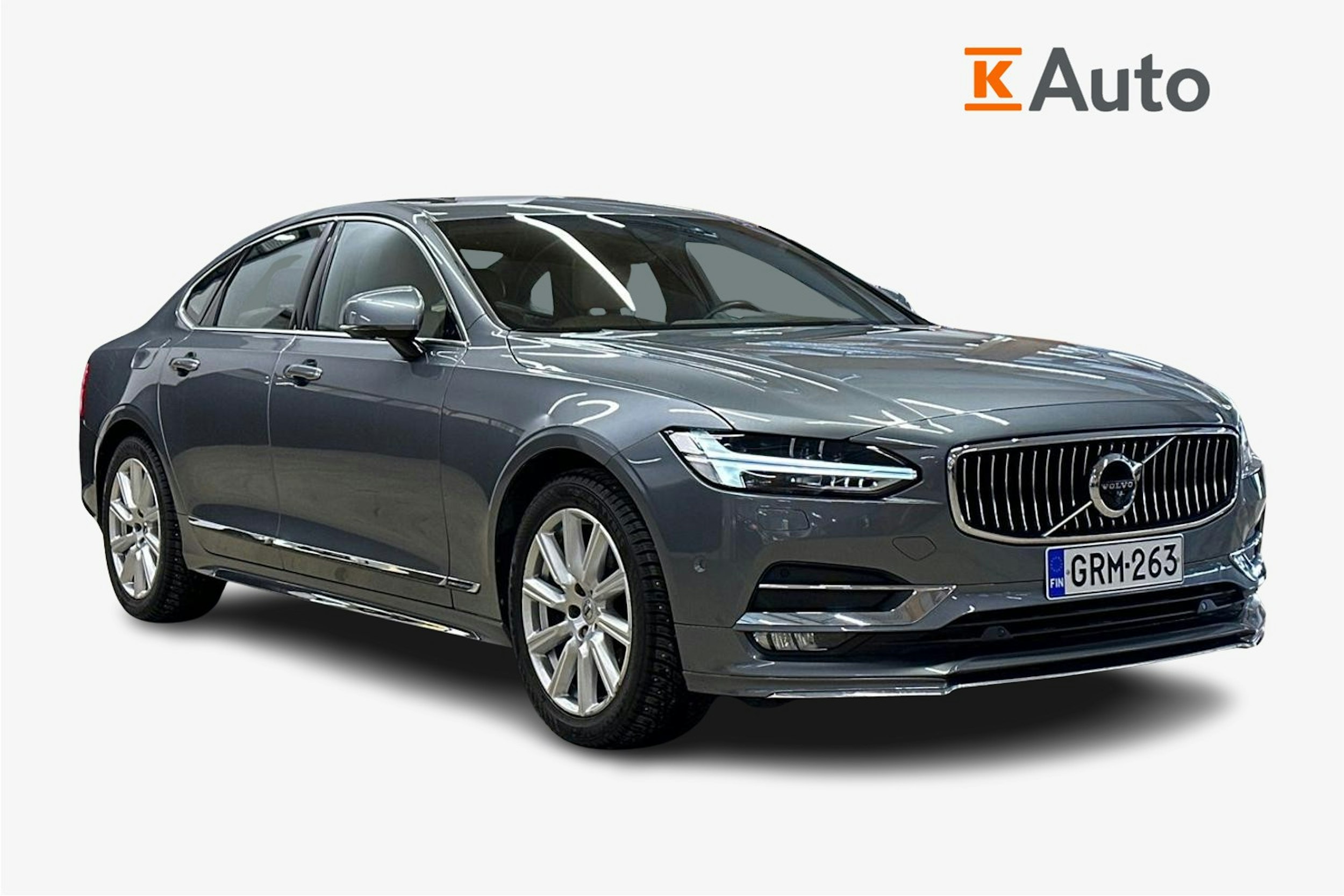 harmaa Volvo S90 2017 kuva 1.