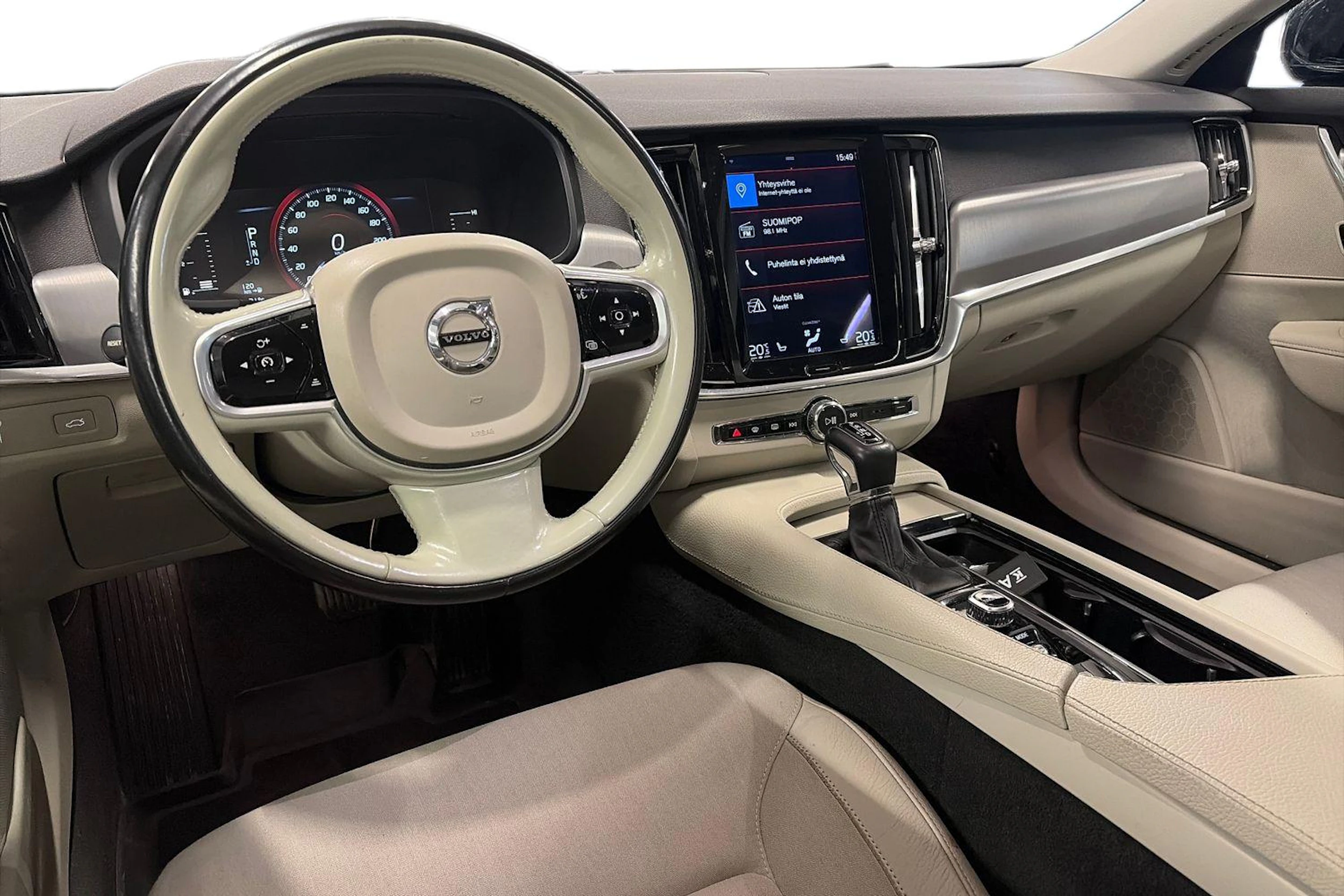 musta Volvo S90 2017 kuva 3.