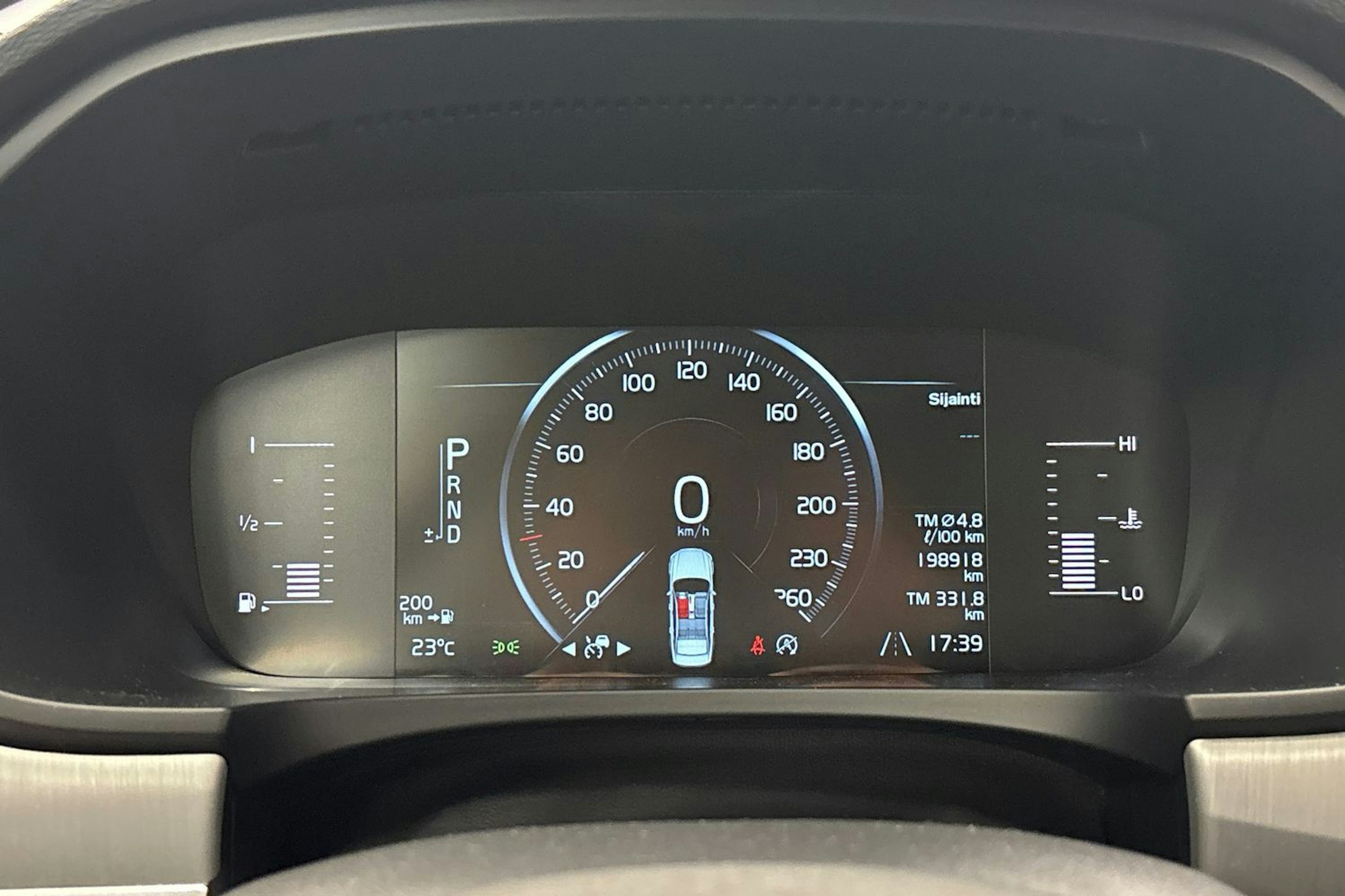 harmaa Volvo S90 2017 kuva 18.
