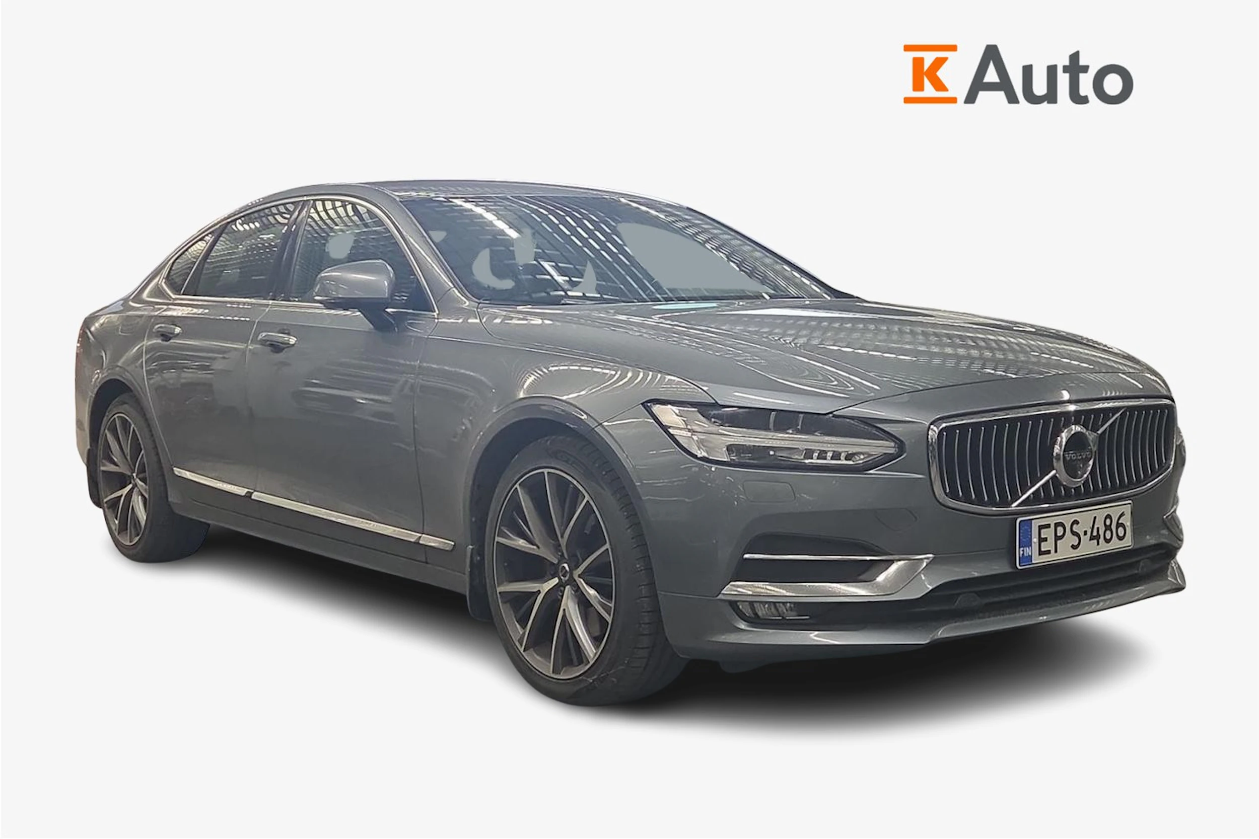 harmaa Volvo S90 2018 kuva 1.
