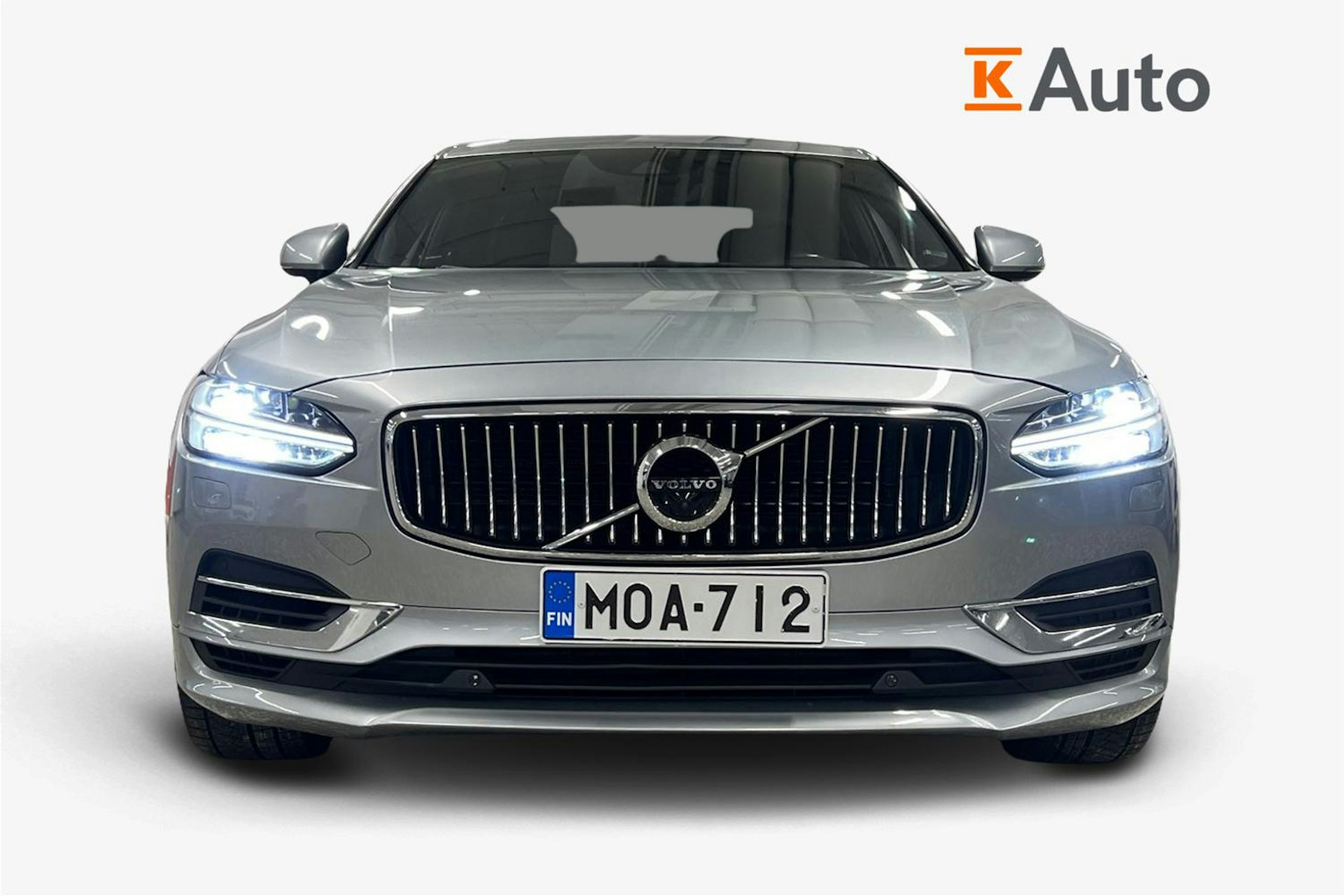 Harmaa Volvo S90 2018 kuva 4.
