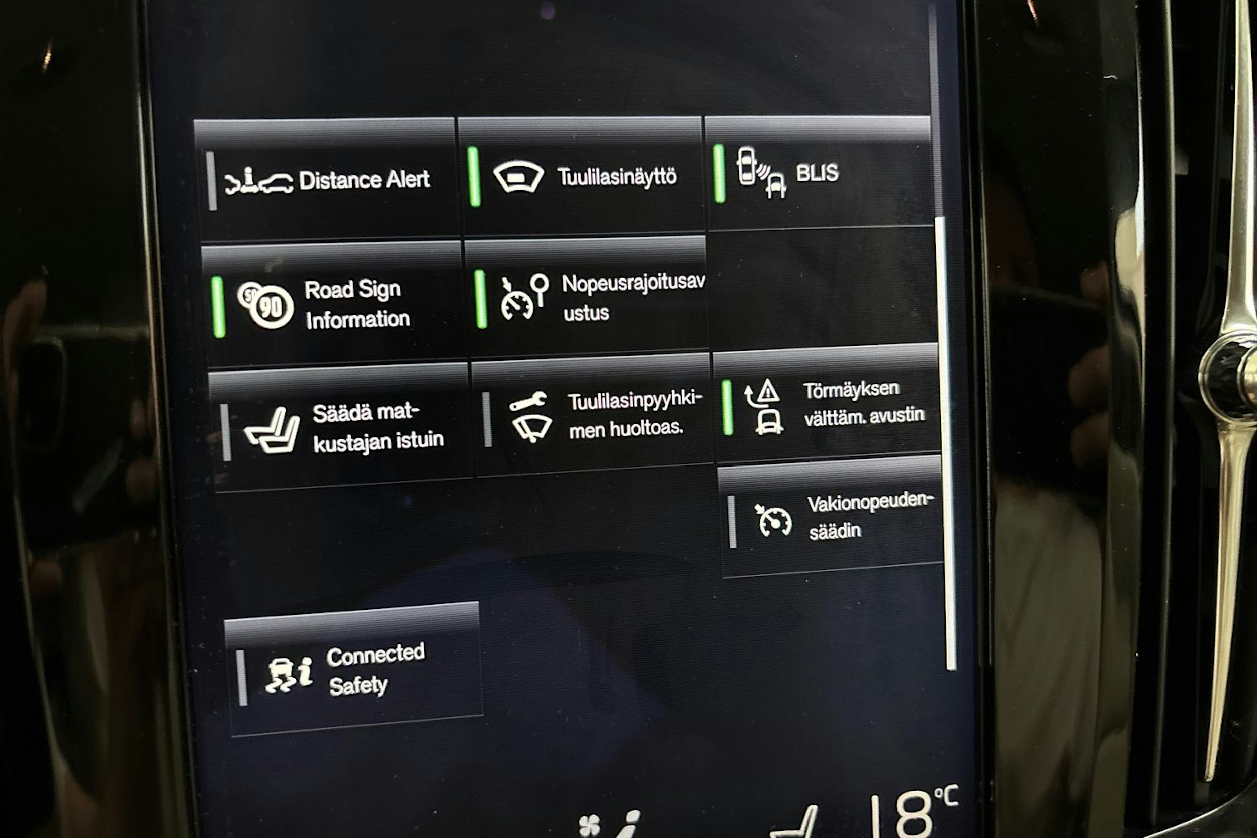 ruskea Volvo S90 2018 kuva 28.