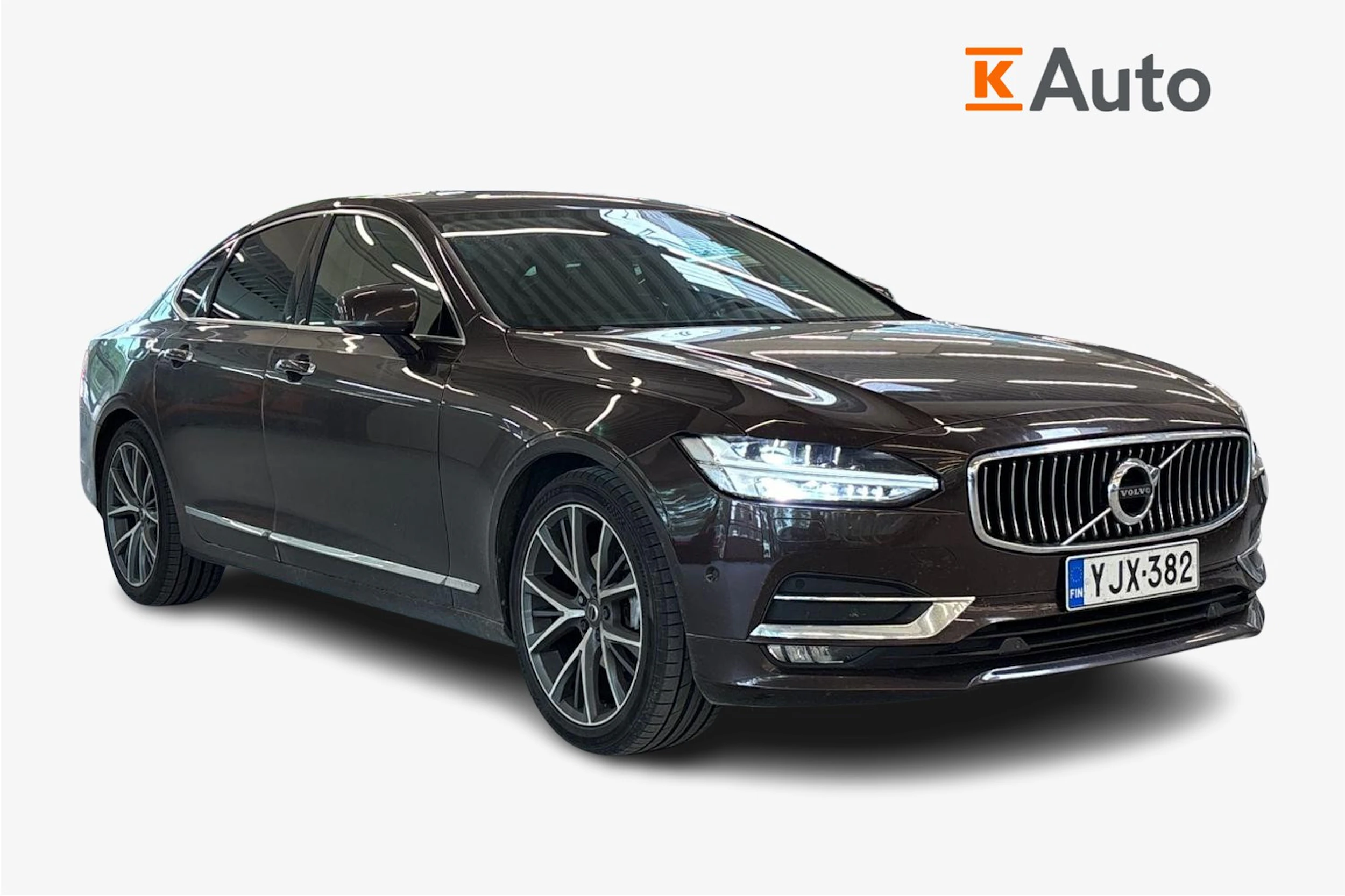ruskea (beige) Volvo S90 2018 kuva 1.