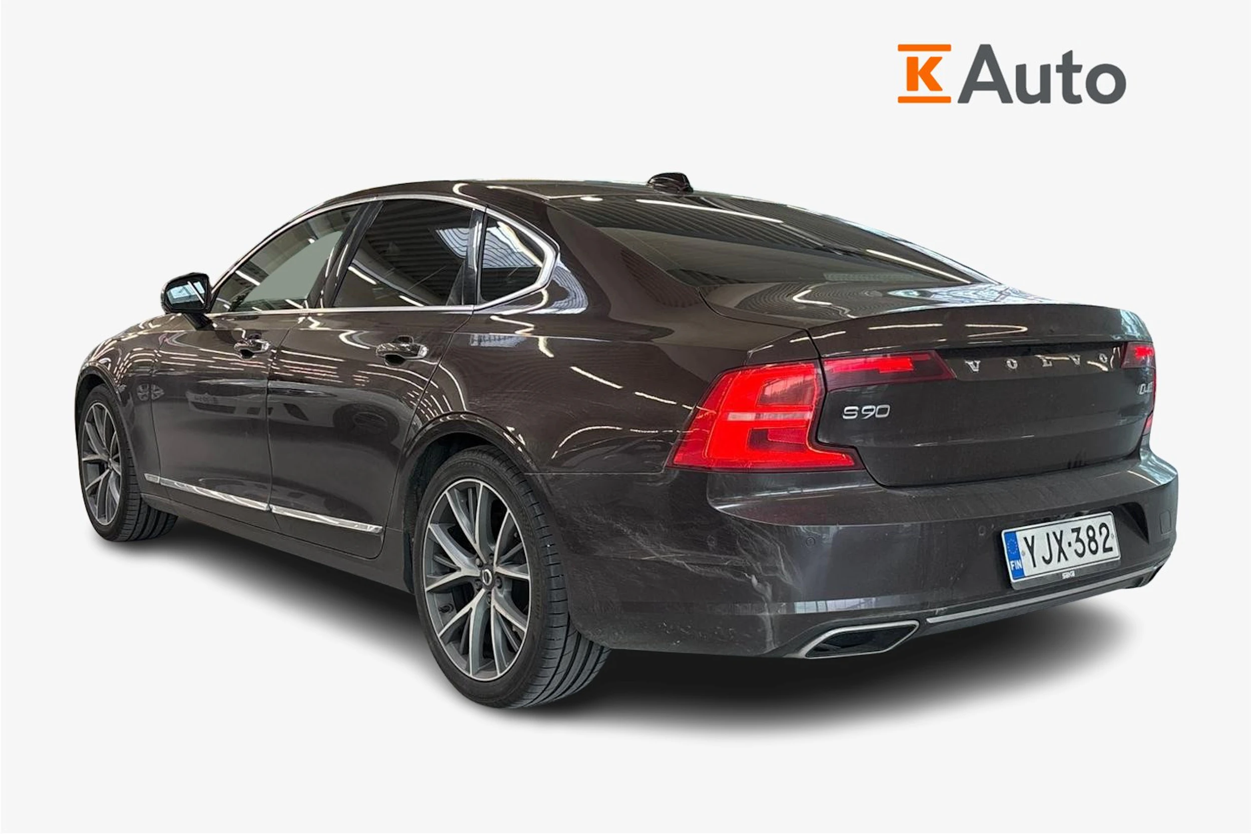 ruskea (beige) Volvo S90 2018 kuva 2.