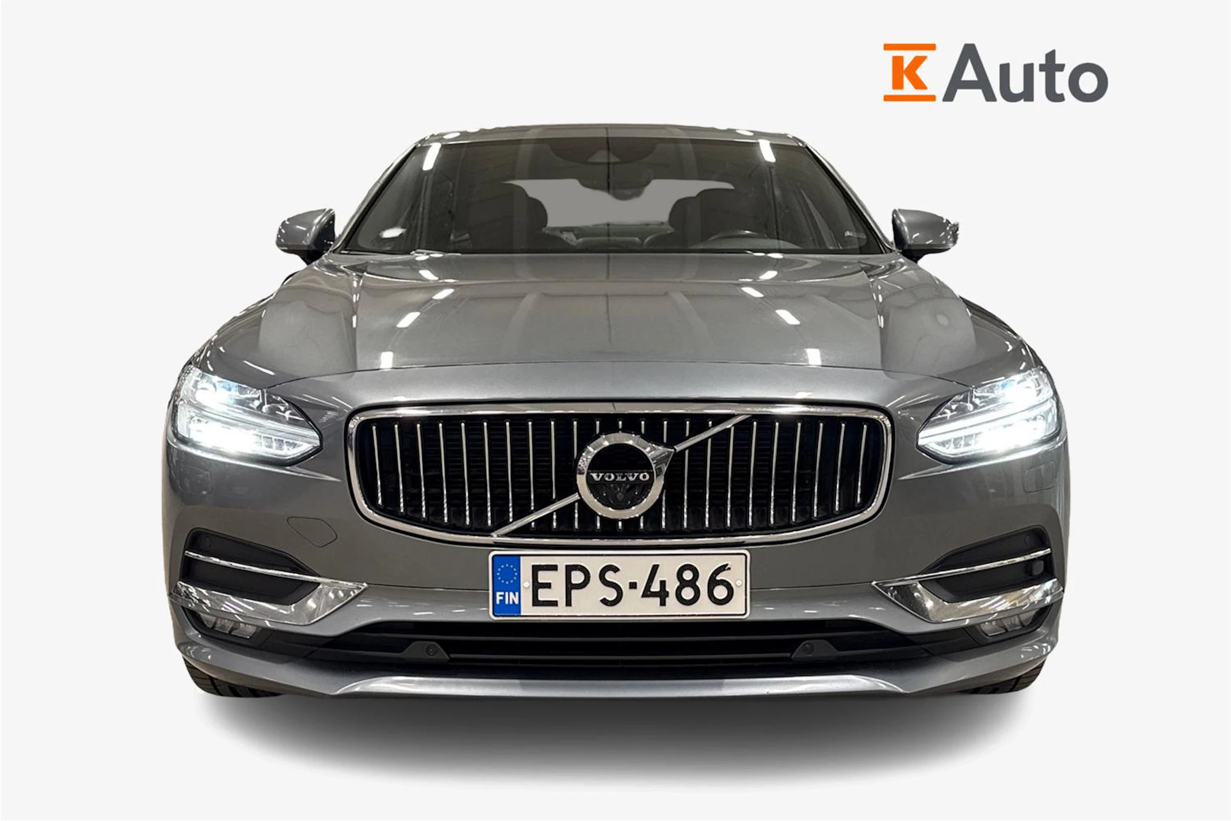 harmaa Volvo S90 2019 kuva 4.