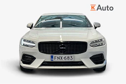 valkoinen Volvo S90 2019 kuva 4.