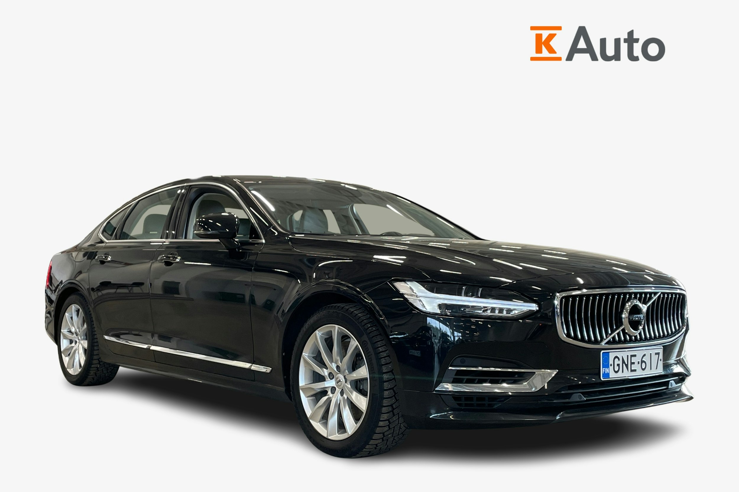 musta Volvo S90 2019 kuva 1.