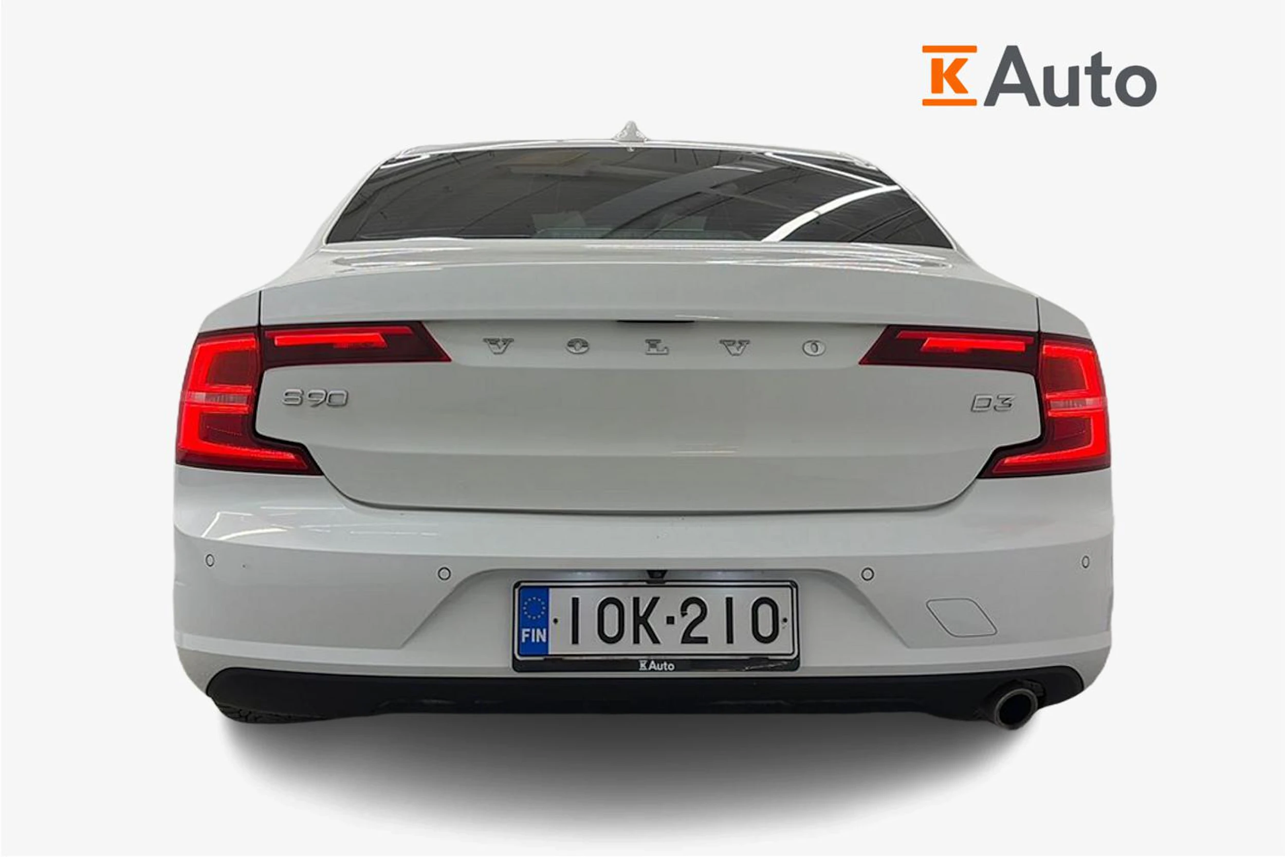 valkoinen Volvo S90 2019 kuva 3.