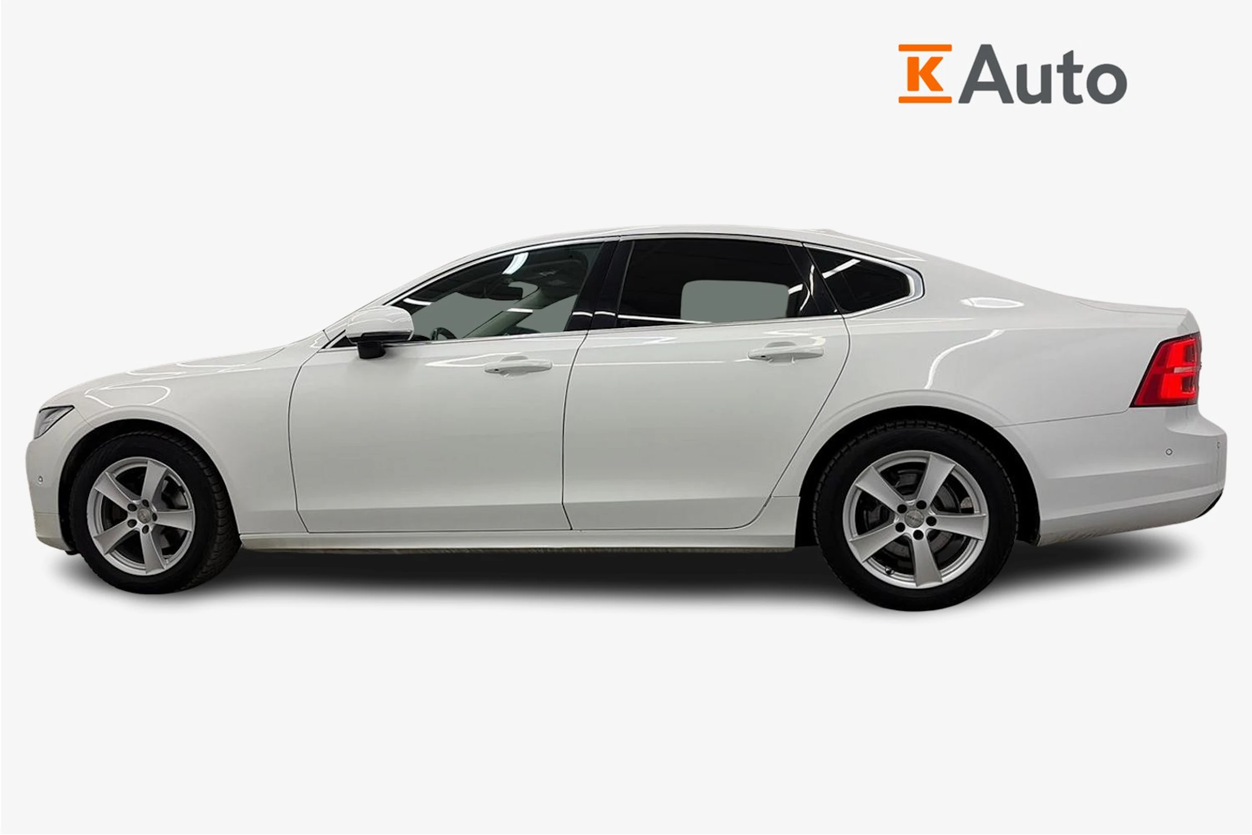 valkoinen Volvo S90 2019 kuva 5.