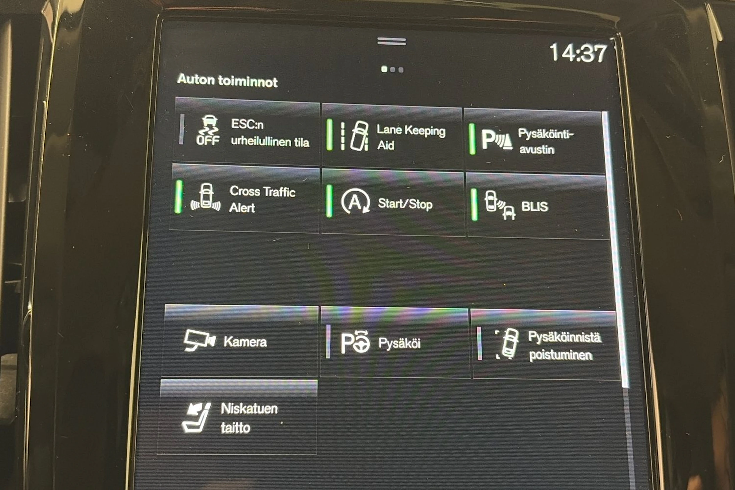 valkoinen Volvo S90 2019 kuva 19.