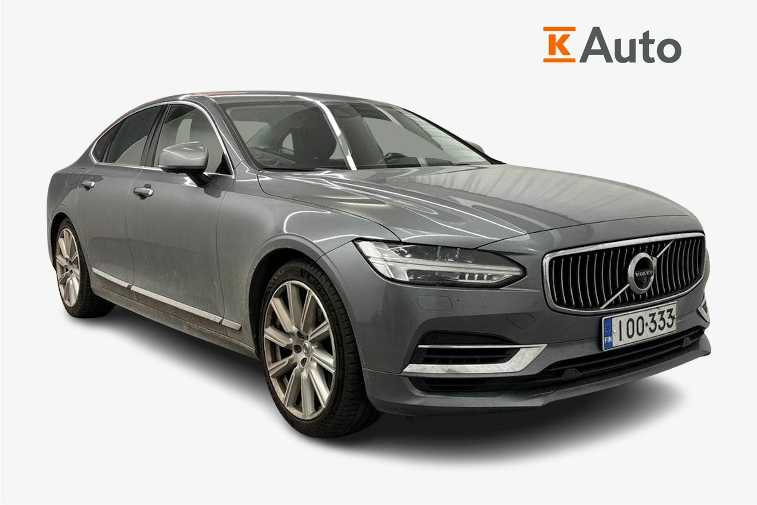 harmaa Volvo S90 2019 kuva 1.